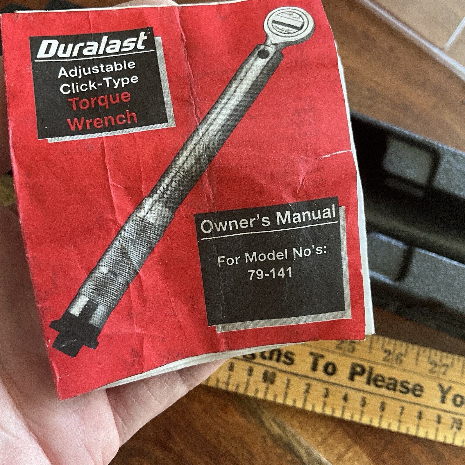 New Duralast 79-141 3/8-Inch Drive 120-960 IN. LBS. Adjustable Torque Wrench