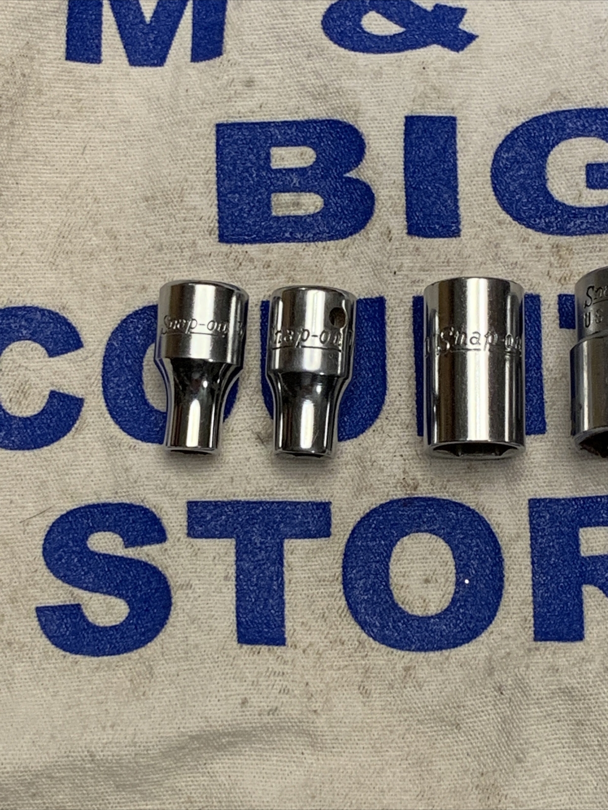 Snap-on Tools USA 1/4″ Drive 6pt 5pc Chrome Sockets 3/16″ – 9/16″ TM6-TM18