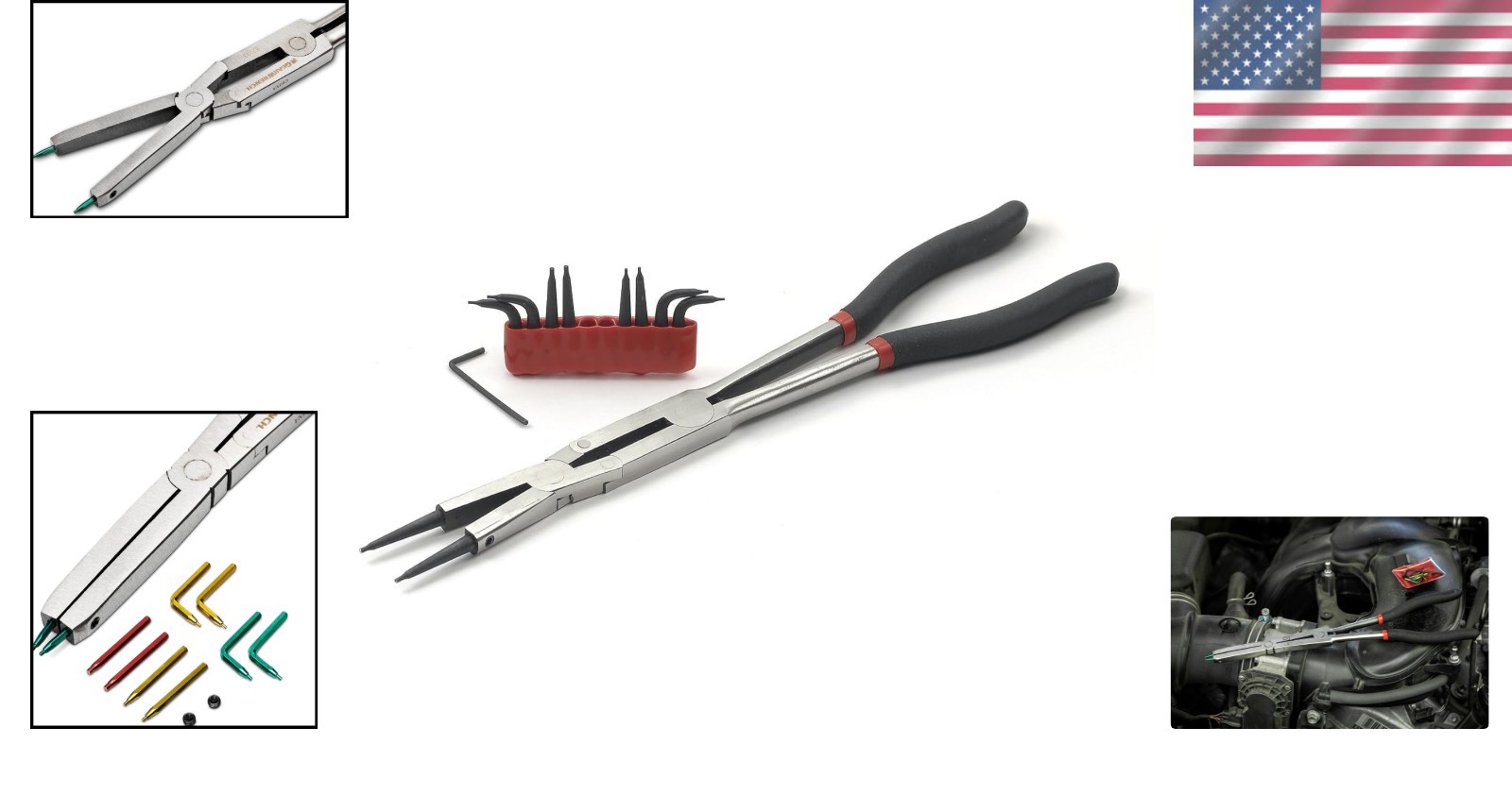 Gearwrench Double-X External Snap Ring Pliers 82033 – Precision in Tight Spaces