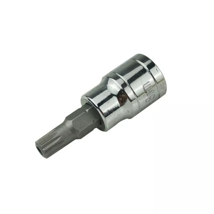 10pc XZN 12 Point Triple Square Spline Bit Socket Set Tamper Proof 4MM – 18MM