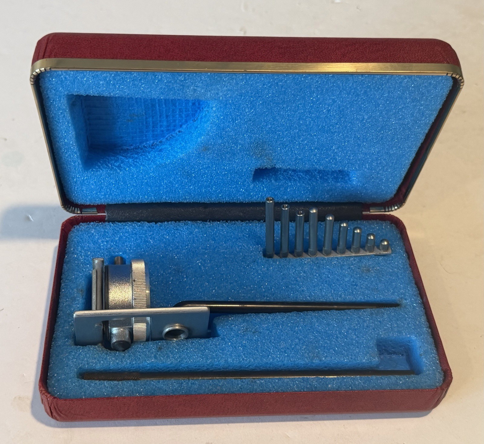 Central Tool Company Vintage Dial Indicator Set 4347 Cylinder Bore Gauge