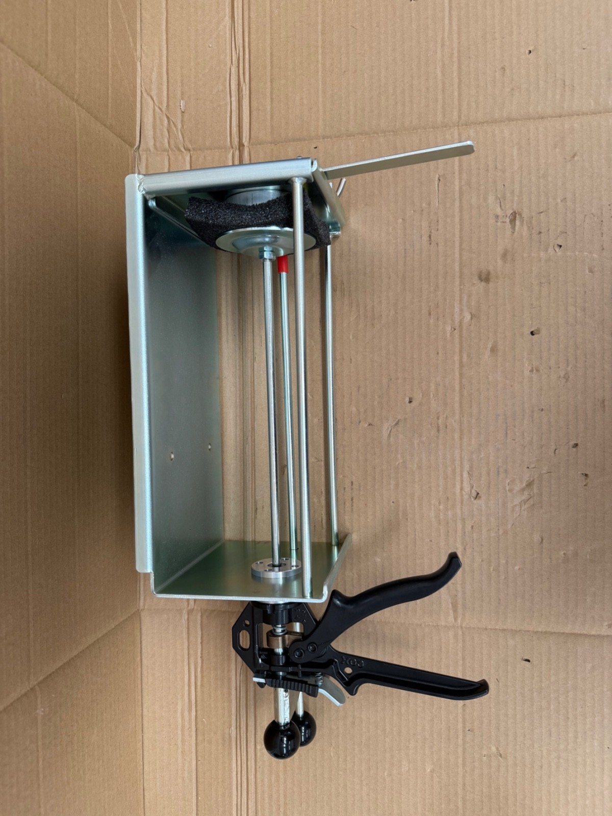 Stainless steel cox plastic padding dispenser mixing polyester putty hardener 3m