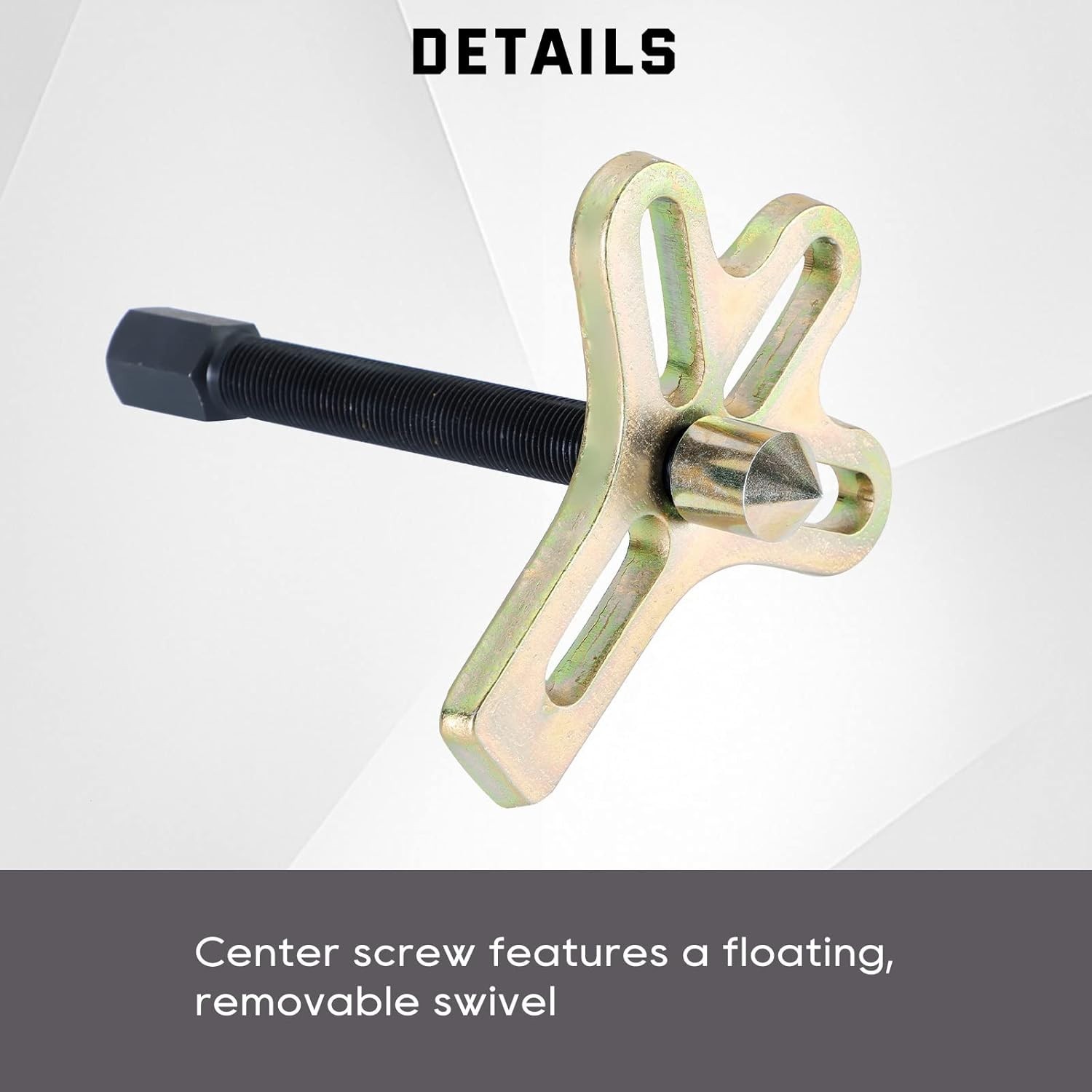 Versatile 13-Piece Steering Wheel and Harmonic Balancer Puller Set – Lightweight