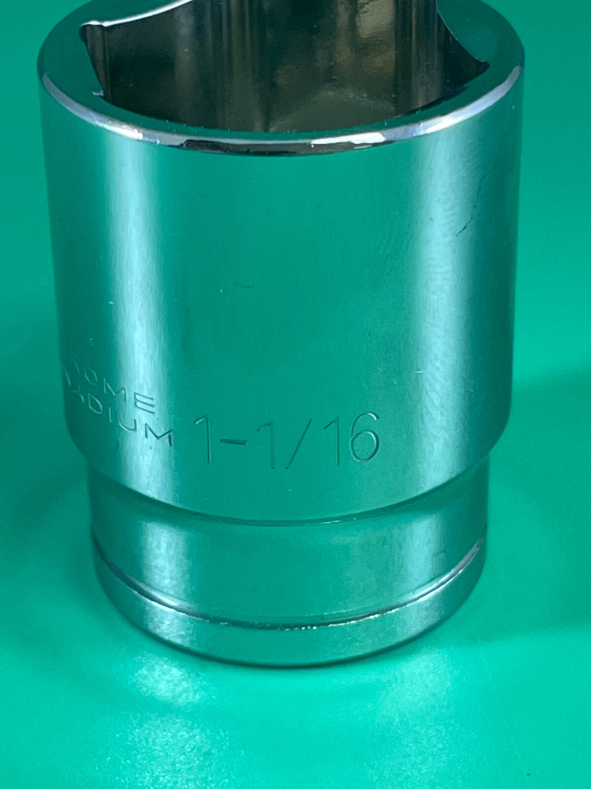 NEW MIT1/2 IN DRIVE 1-1/16 IN CHROME VANADIUM 6 POINT SOCKET 5120-00-189-7913