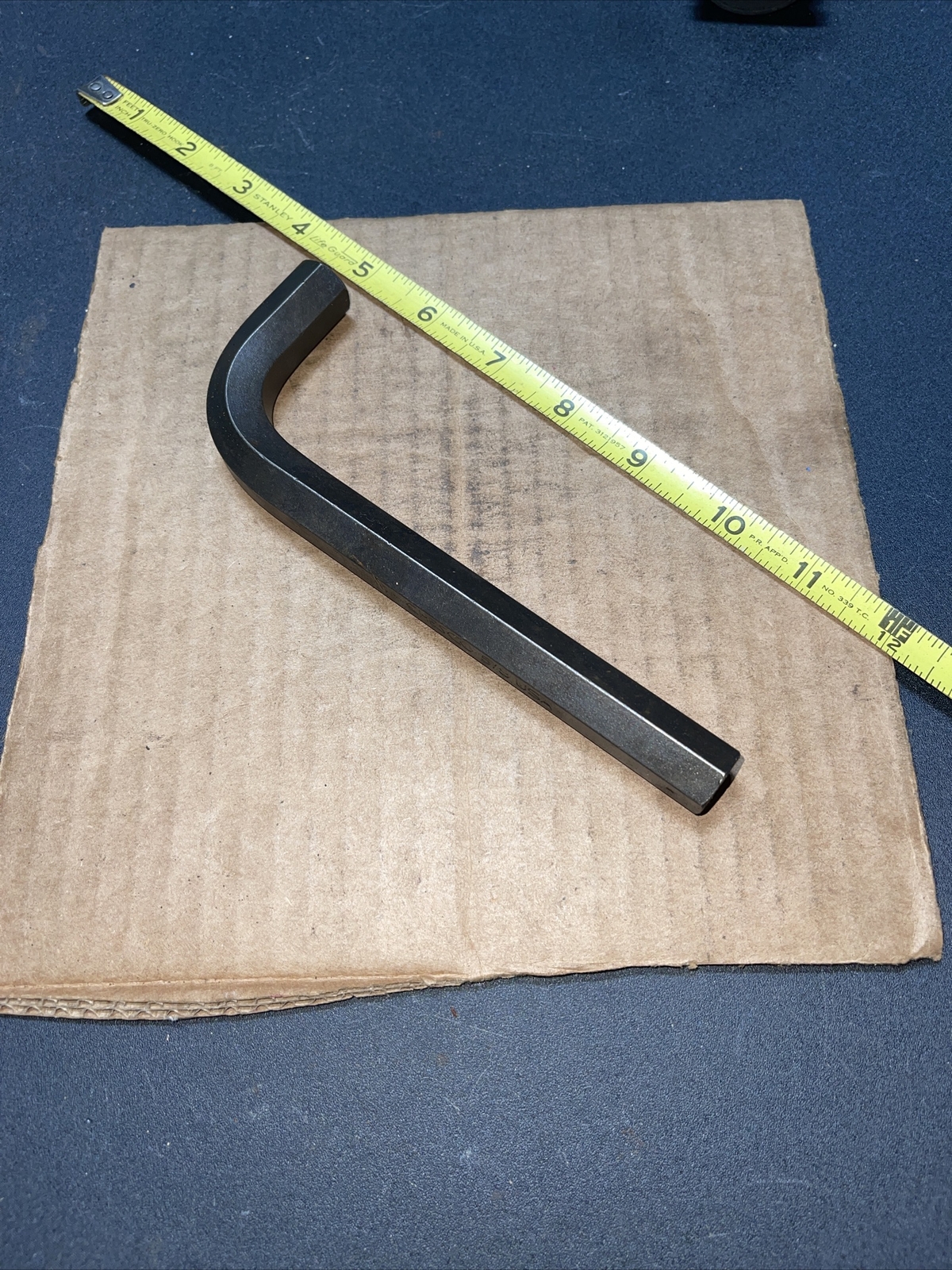 NOS Chesco CP USA 5/8 in Allen Hex Wrench SAE Key Standard 7 inch Long Vintage