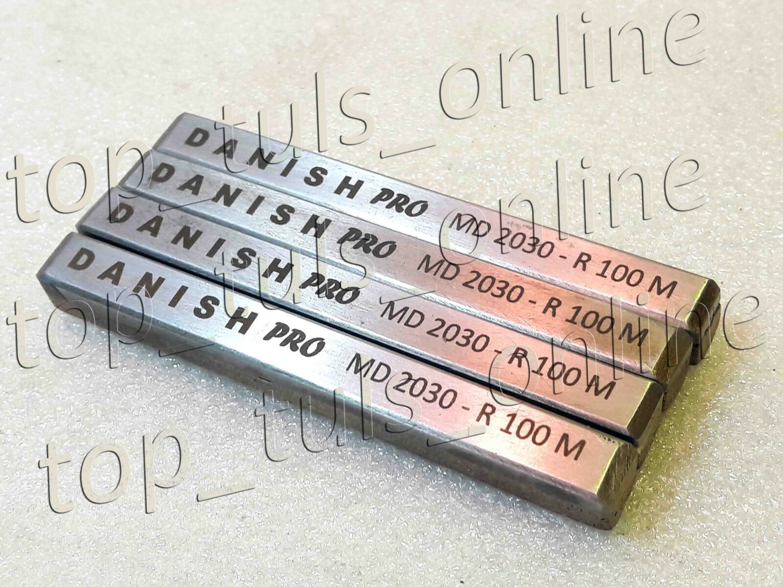 DIAMOND HONNING STONES METAL BOND 3/8″ x 3/8″ x 4″ 1200 GRIT MIRROR FINISH BORE