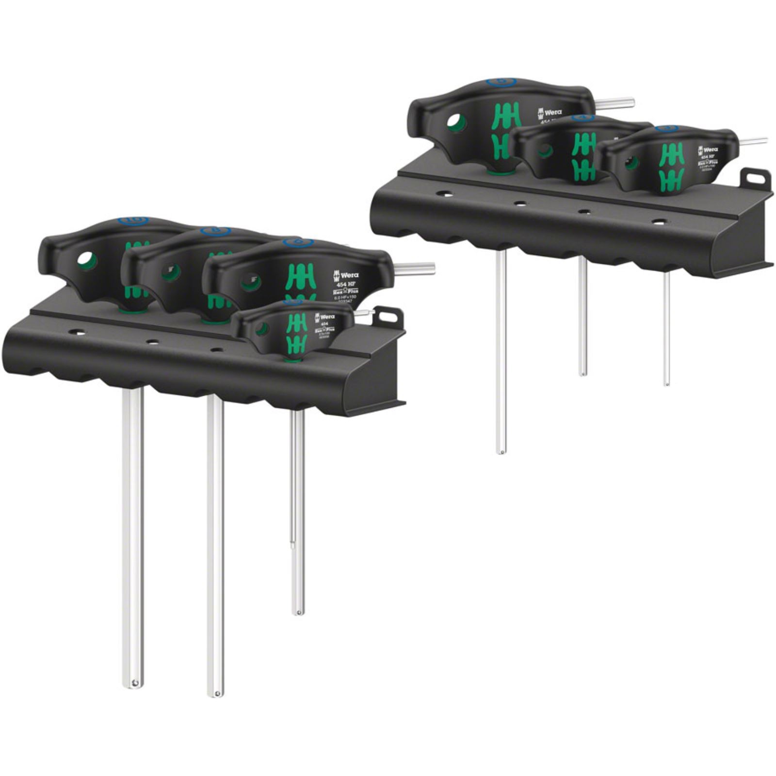 Wera 454/7 HF Hex Wrench with Rack Metric – 7-Pieces 05023450001