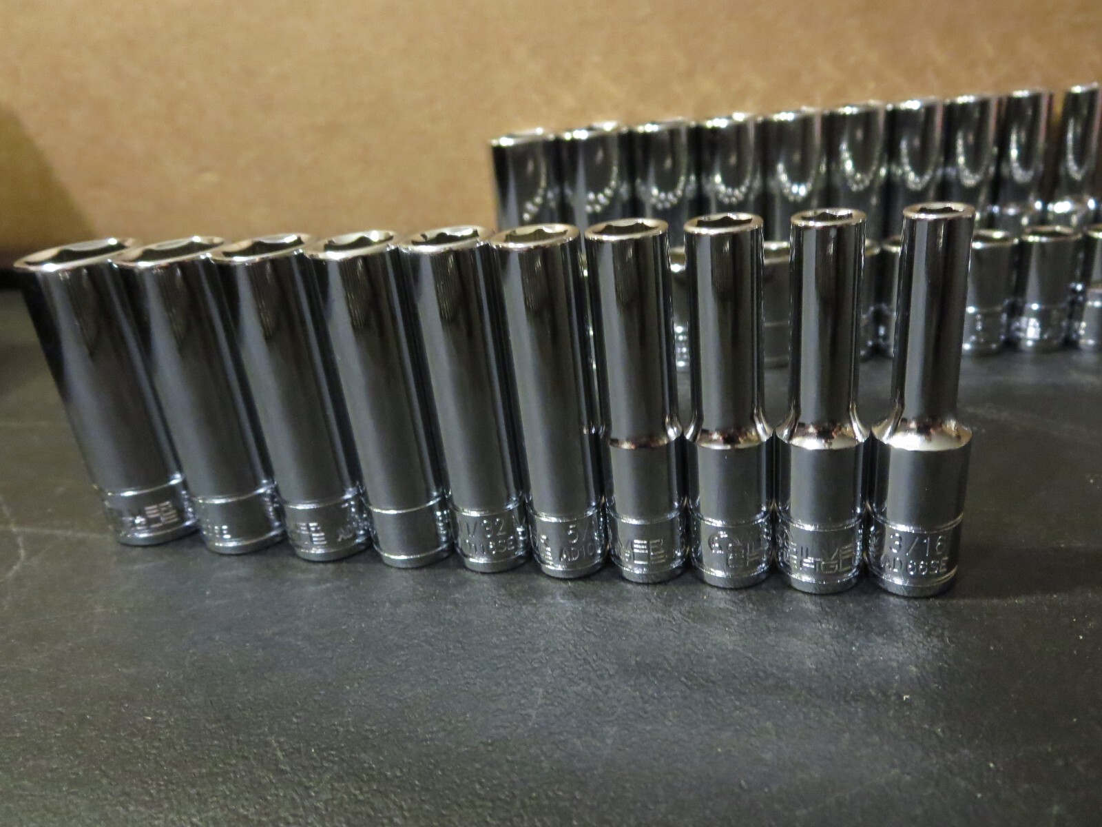 MATCO SILVER EAGLE 1/4″ DRIVE 20-PC SAE and 26-pc metric 6 point SOCKETS New