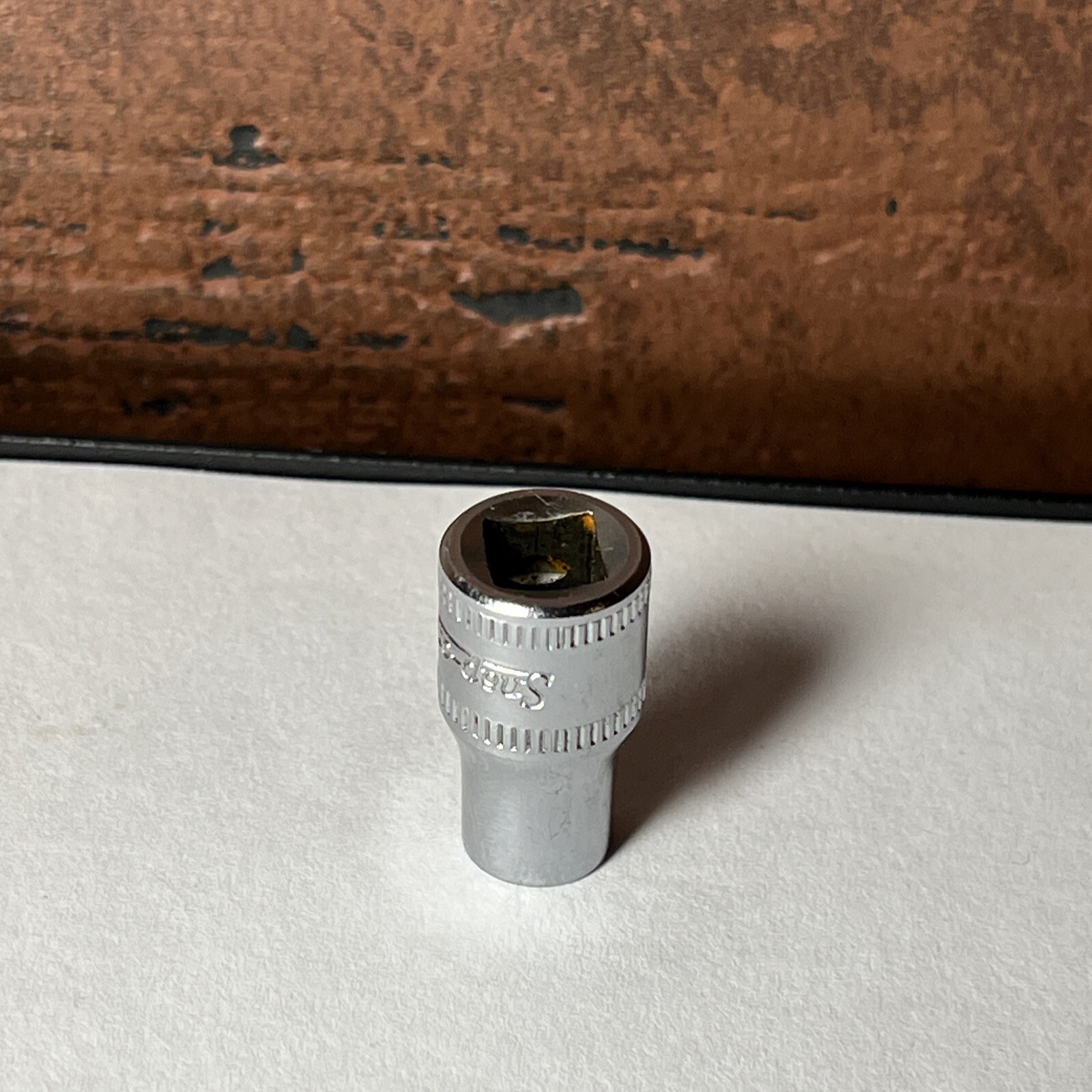 Snap On 1/4″ Drive 6mm Shallow 6pt Metric Socket TMM6 6 MM