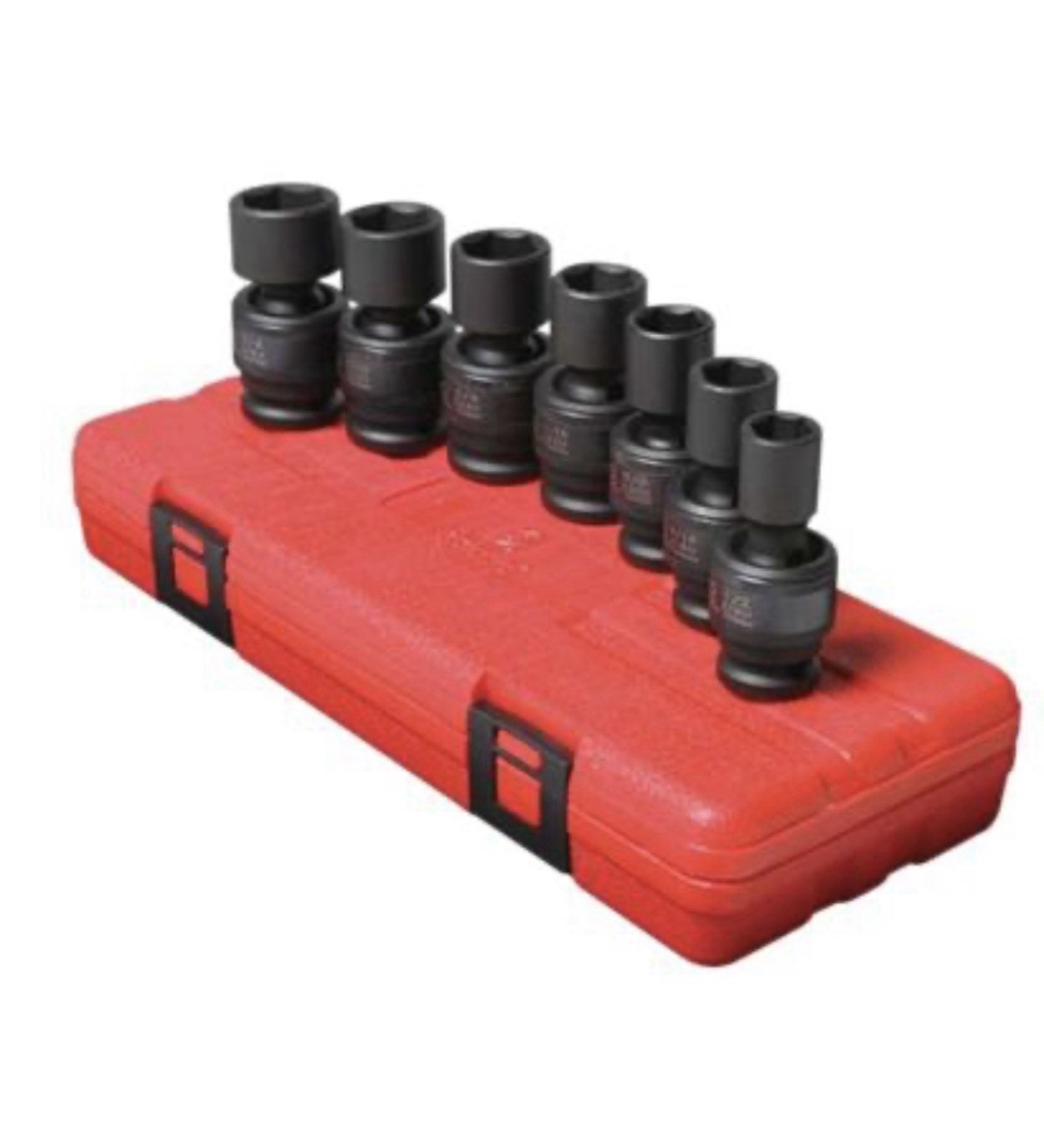 Sunex Tools Universal Impact Sockets 2654 1/2 Drive Impact Socket Set 7Piece