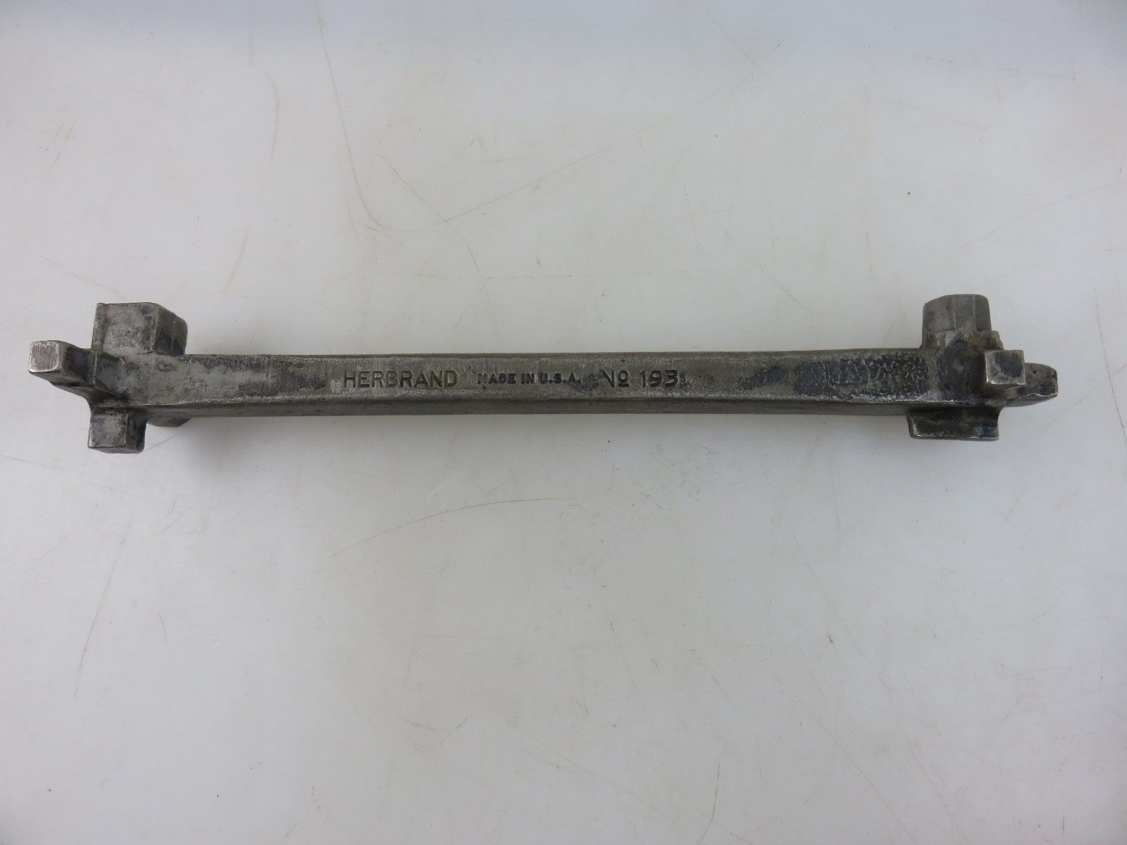 Herbrand No. 193 Square Drive Drain Plug Multi Wrench Vintage Made In USA