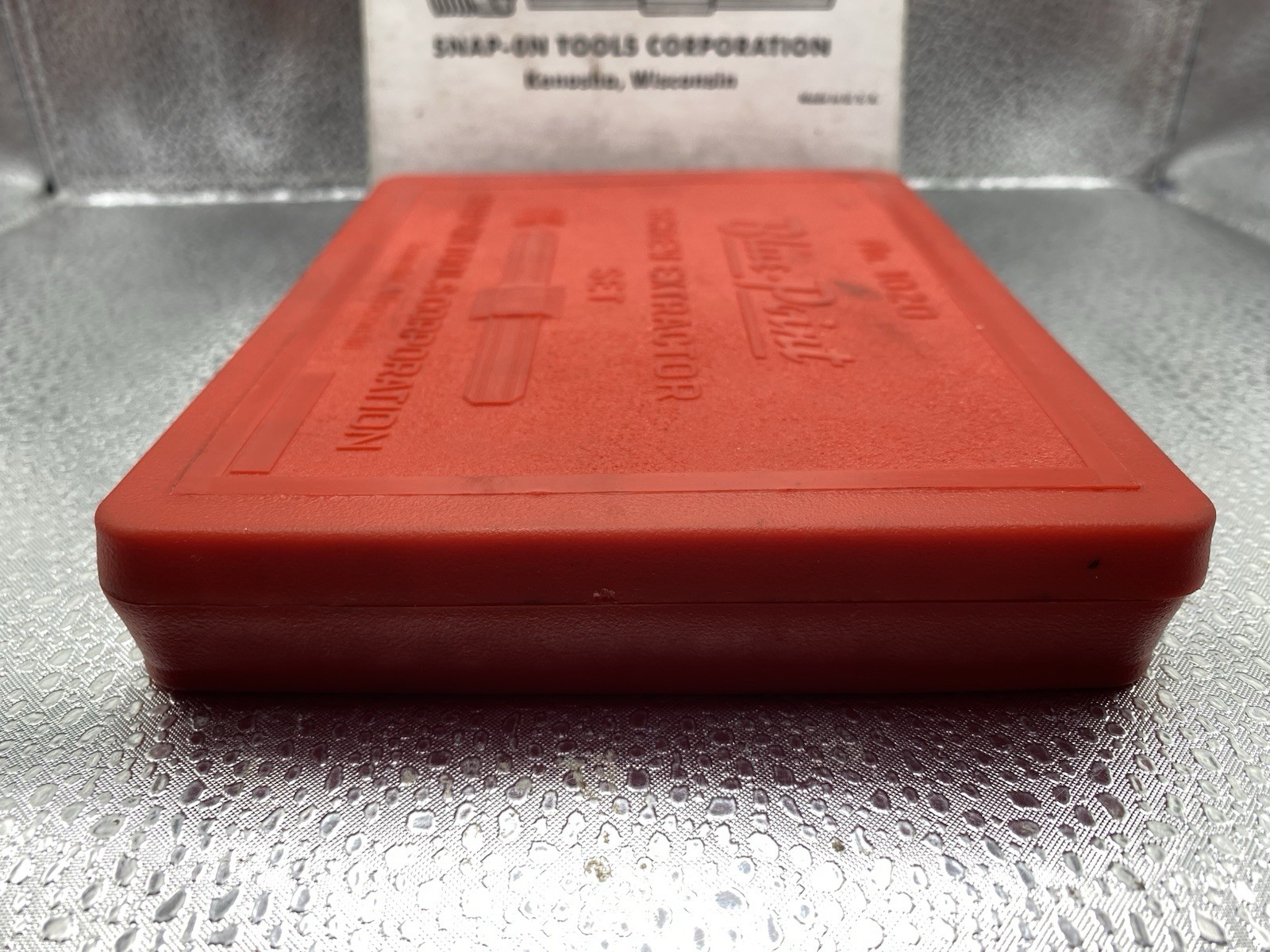 Vintage Blue Point Snap-On Screw Extractor Set No. E-1020 Complete in Case