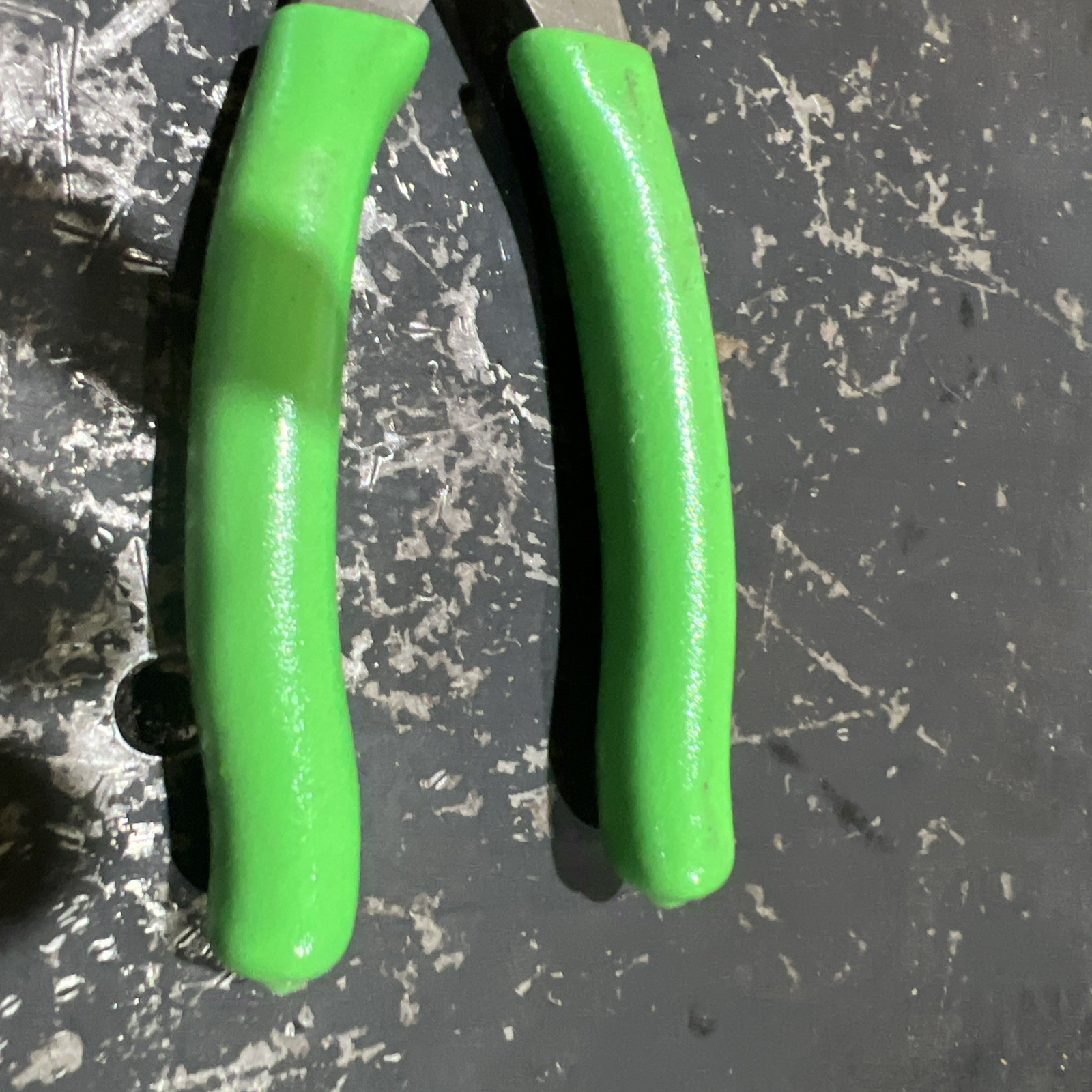Snap-On 96acf 8″ talon grip needle nose pliers green new
