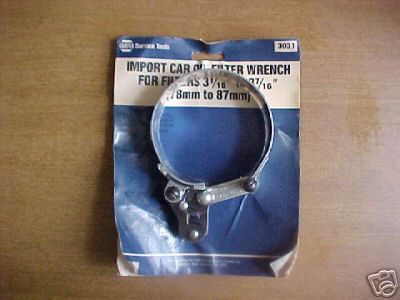 Import Car Oil Filter Wrench 3-1/16″ to 3-7/16″ #3031