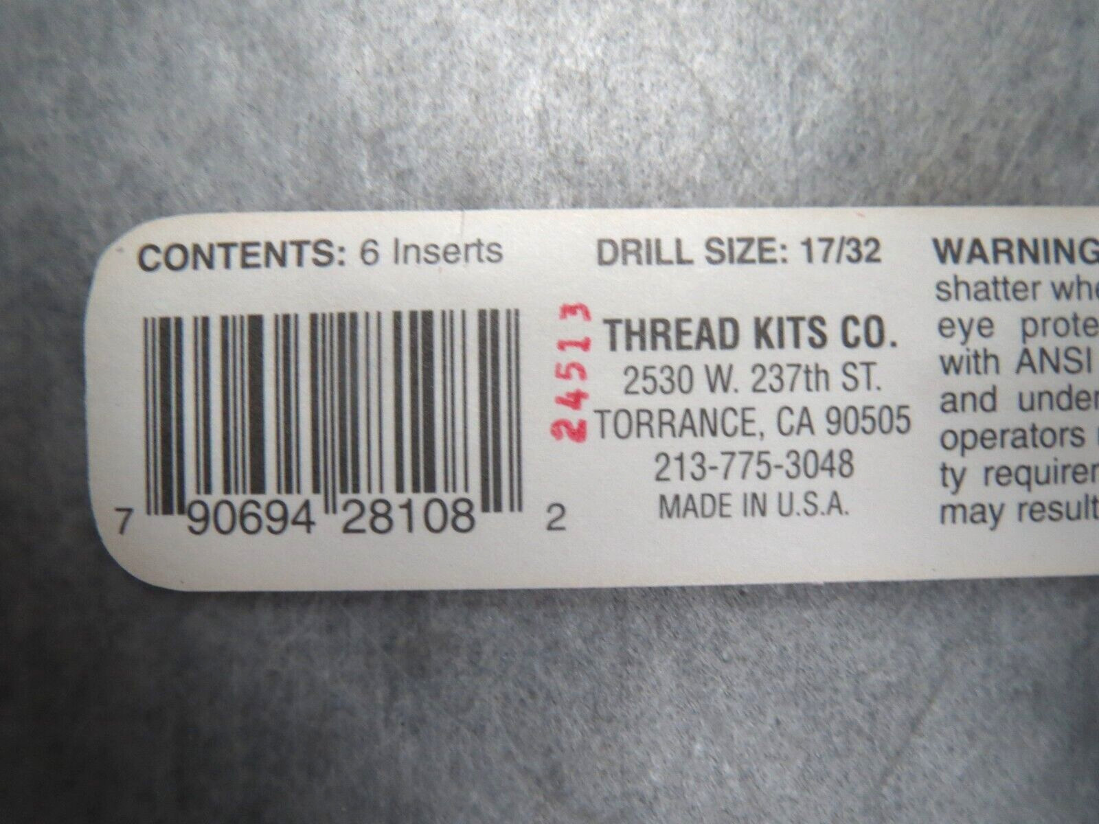 Perma-Coil 1/2-13 Inch Coarse Thread Insert Pack of 6 Made in USA – Ships Fast!