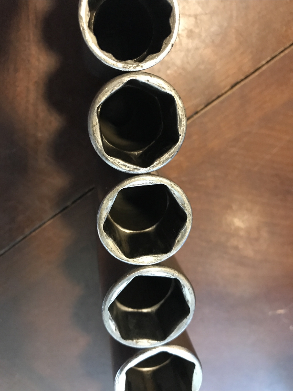 Snap on tools USA 1/2 Dr 6 Pt Socket Set Deep Long SAE STANDARD Chrome 1-1/8 3/8