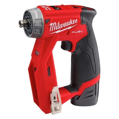 Milwaukee 2505-22 M12 Fuel Installation Drill/Driver Kit, 4-in-1 Multi-Head