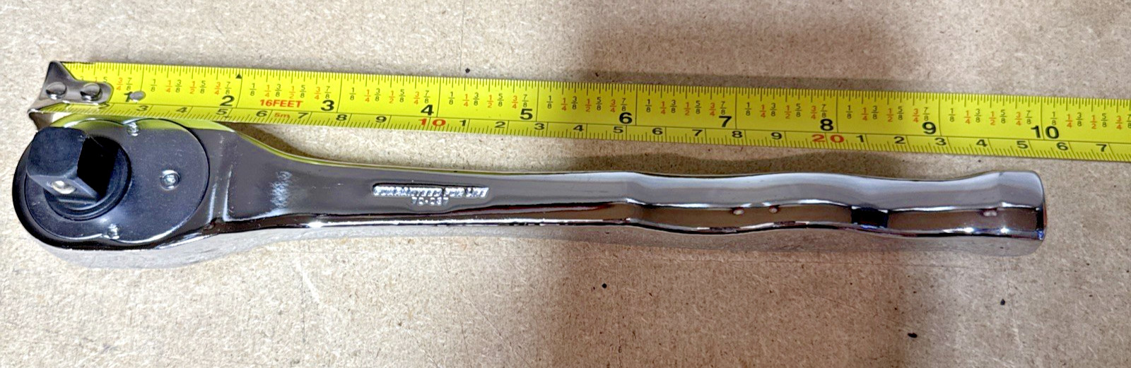 DURALAST 70-037 Full Polished 1/2 in. Drive 90 Tooth Ratchet