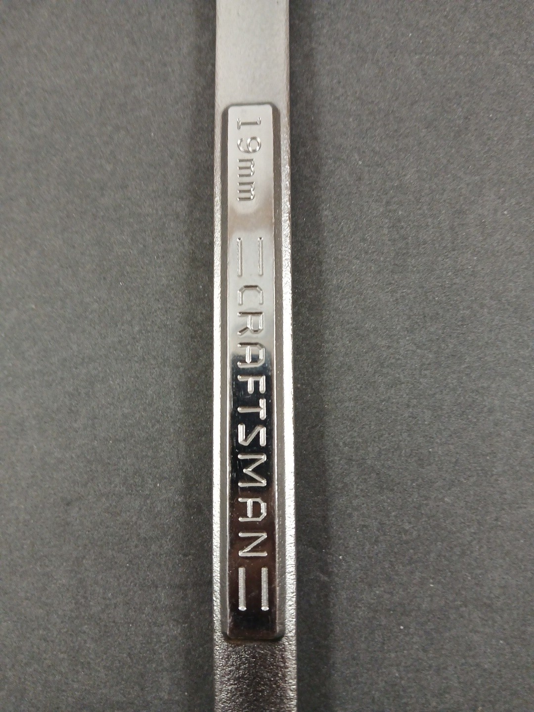 Craftsman 19mm Satin Combination Wrench 42876 NOS Metric 6pt Made In USA