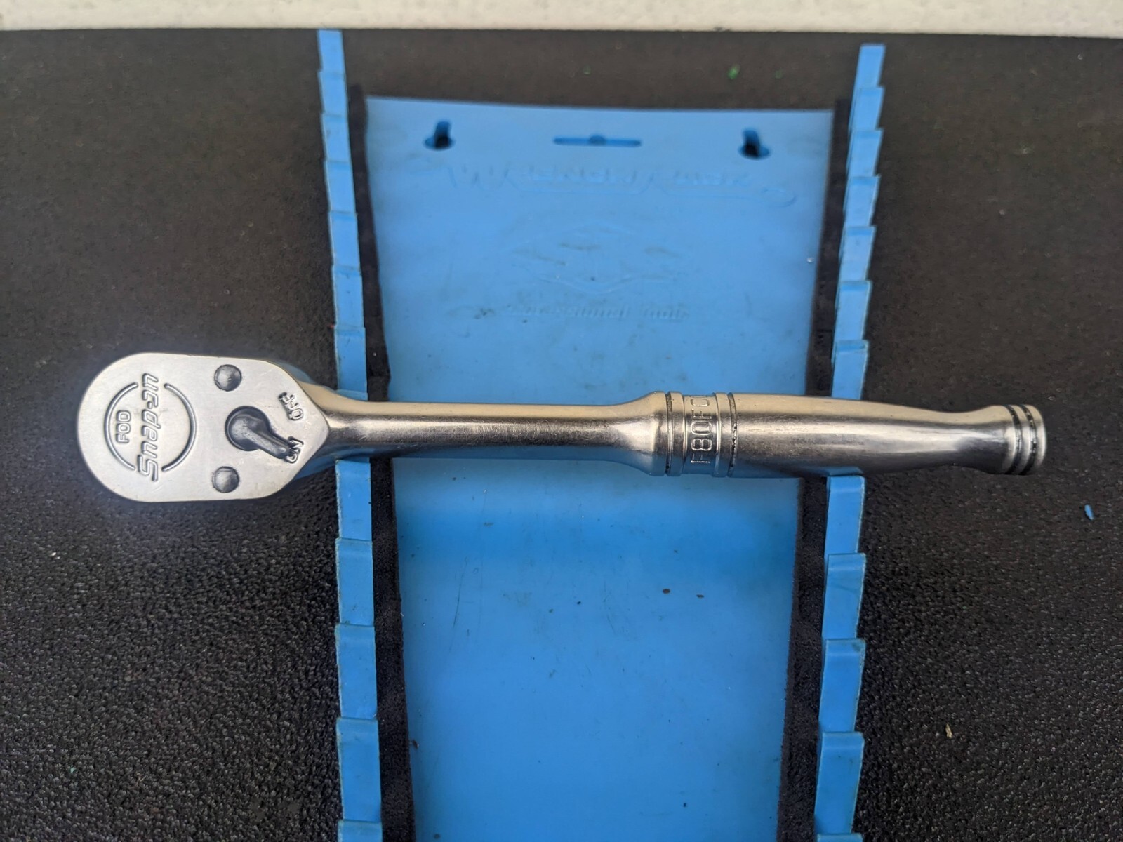 #bk307 Snap-on Tools Socket Ratchet 3/8″ Drive F80FOD F80 FOD Chrome 7″ USA