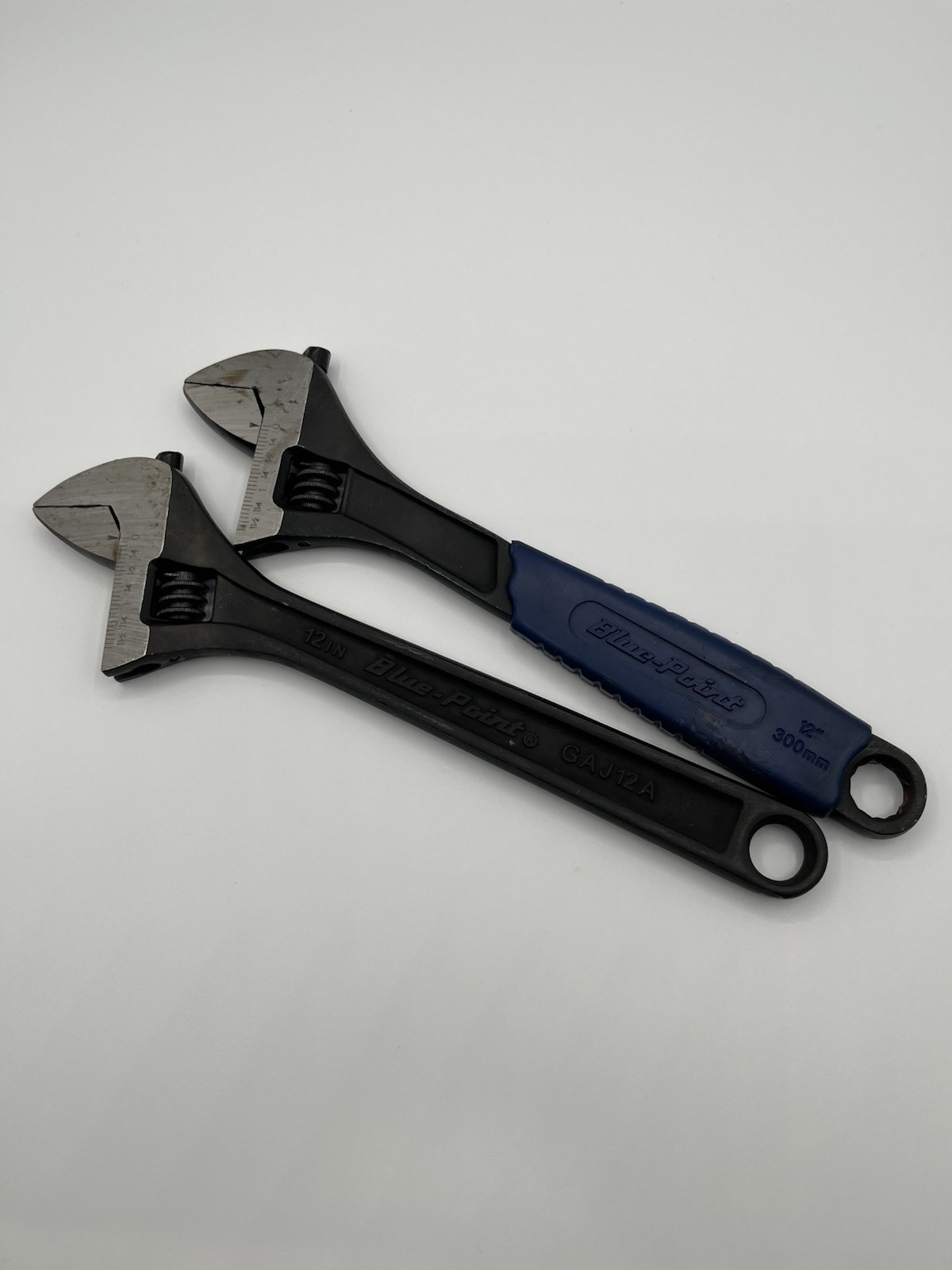 Blue-Point GAJ12A 12” 300mm Adjustable Wrench Lot of 2 Snap-on Tool Used