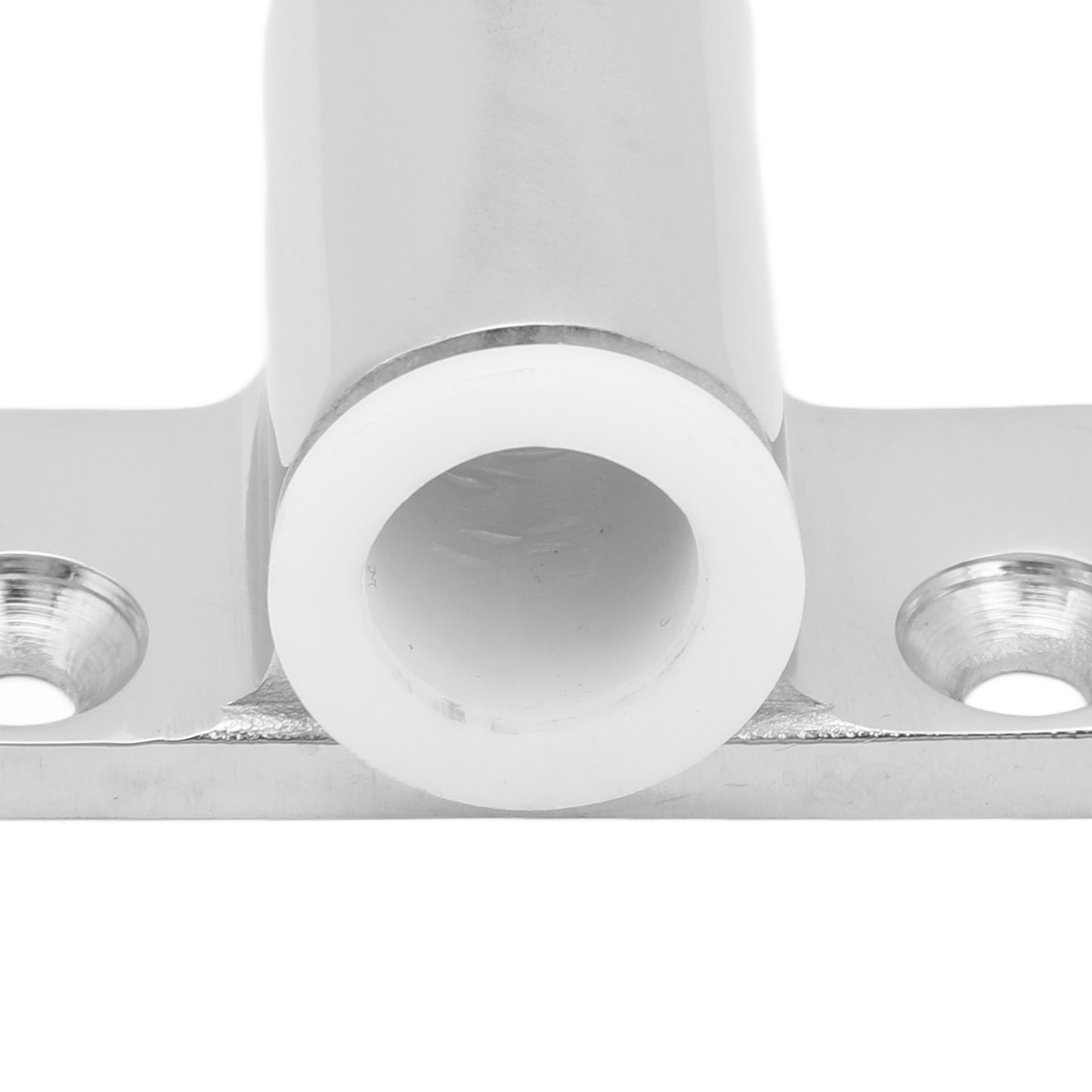 * 1/2in Stainless Steel Oarlock Socket Mirror Polish Finish Side Mount Rowlock