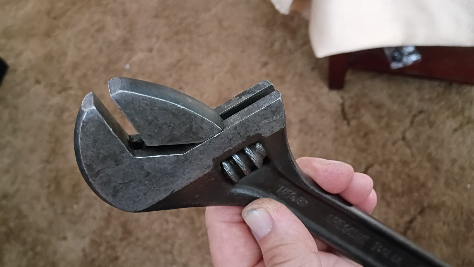 Vintage Crescent 12″ AT112 Adjustable Wrench Jamestown N.Y. USA