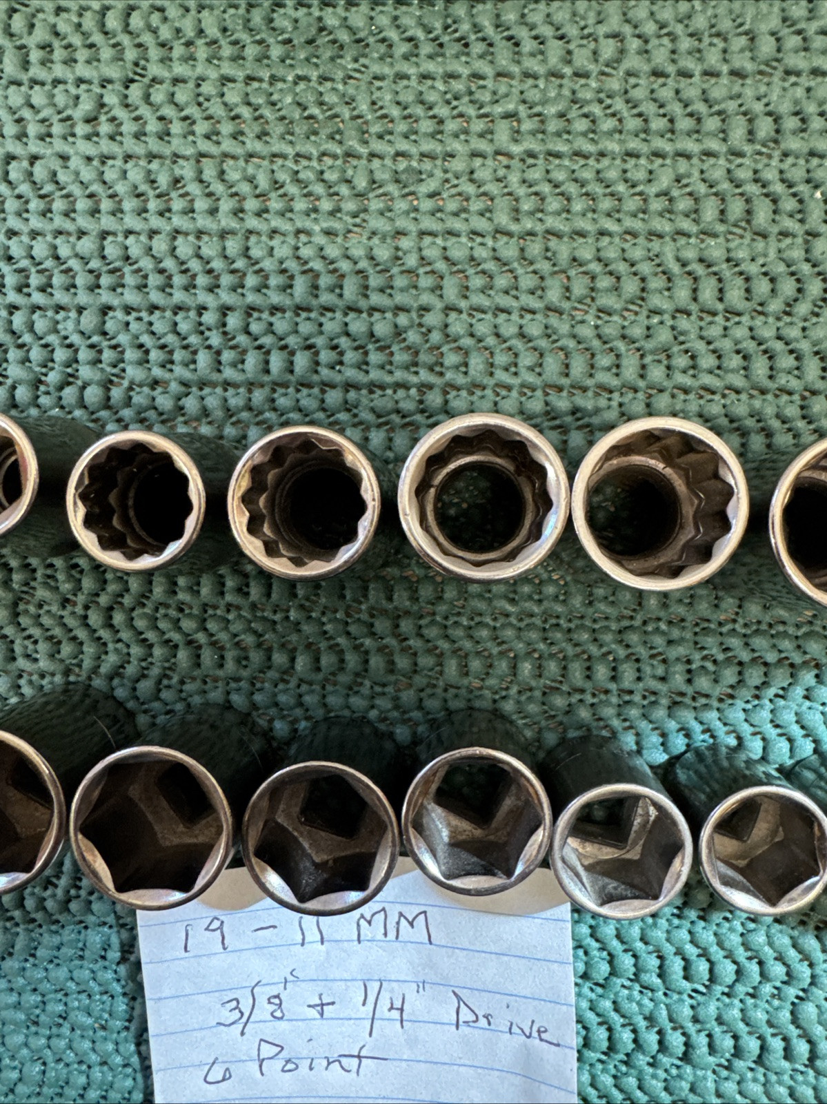 Lot Of 18 Craftsman Metric Sockets In Great Shape USA See Pictures 2 Sets