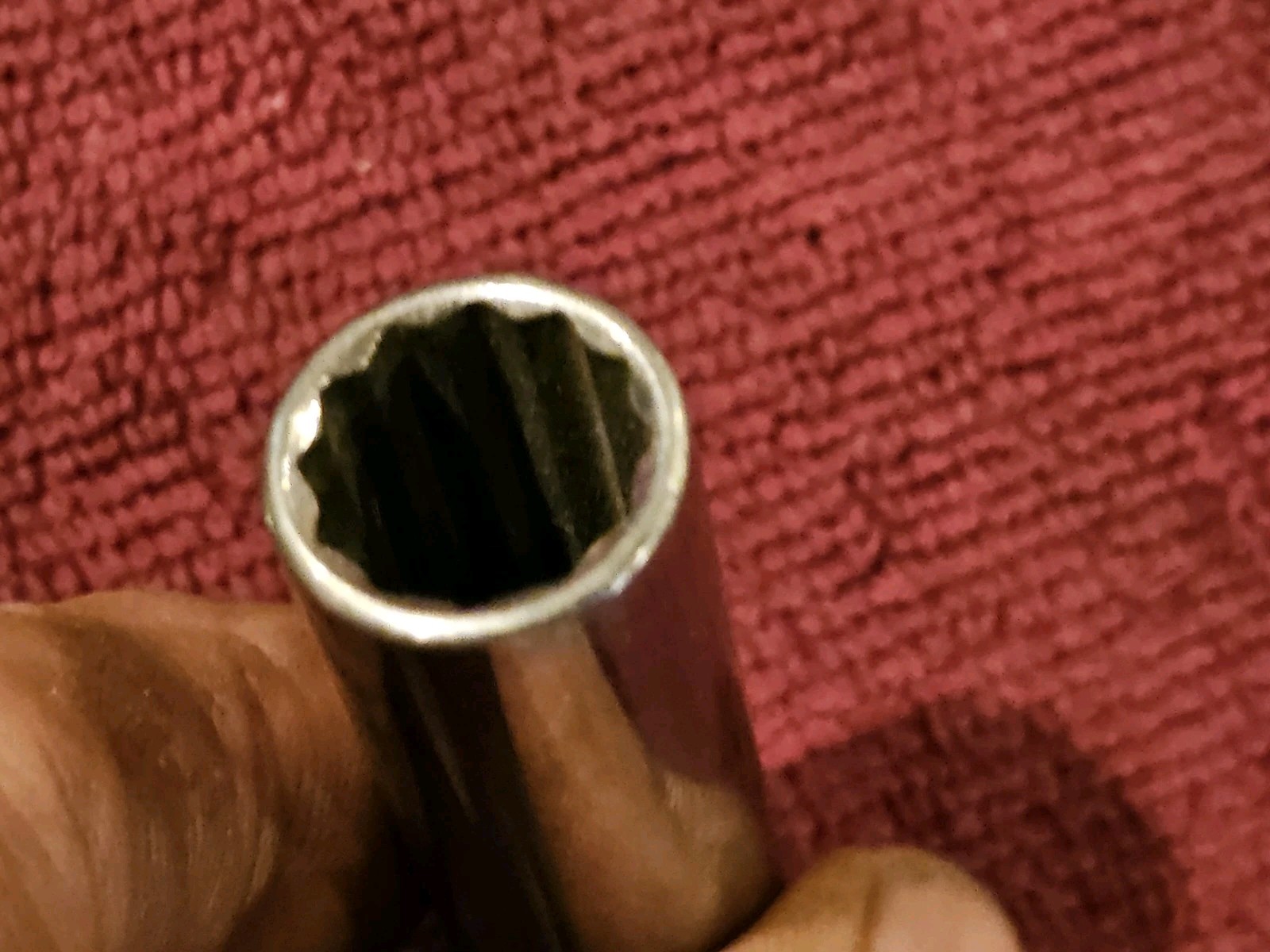 Craftsman 1/2″ Deep Socket 43312 Inverted G 3/8″ Dr. 12 Pt., USA