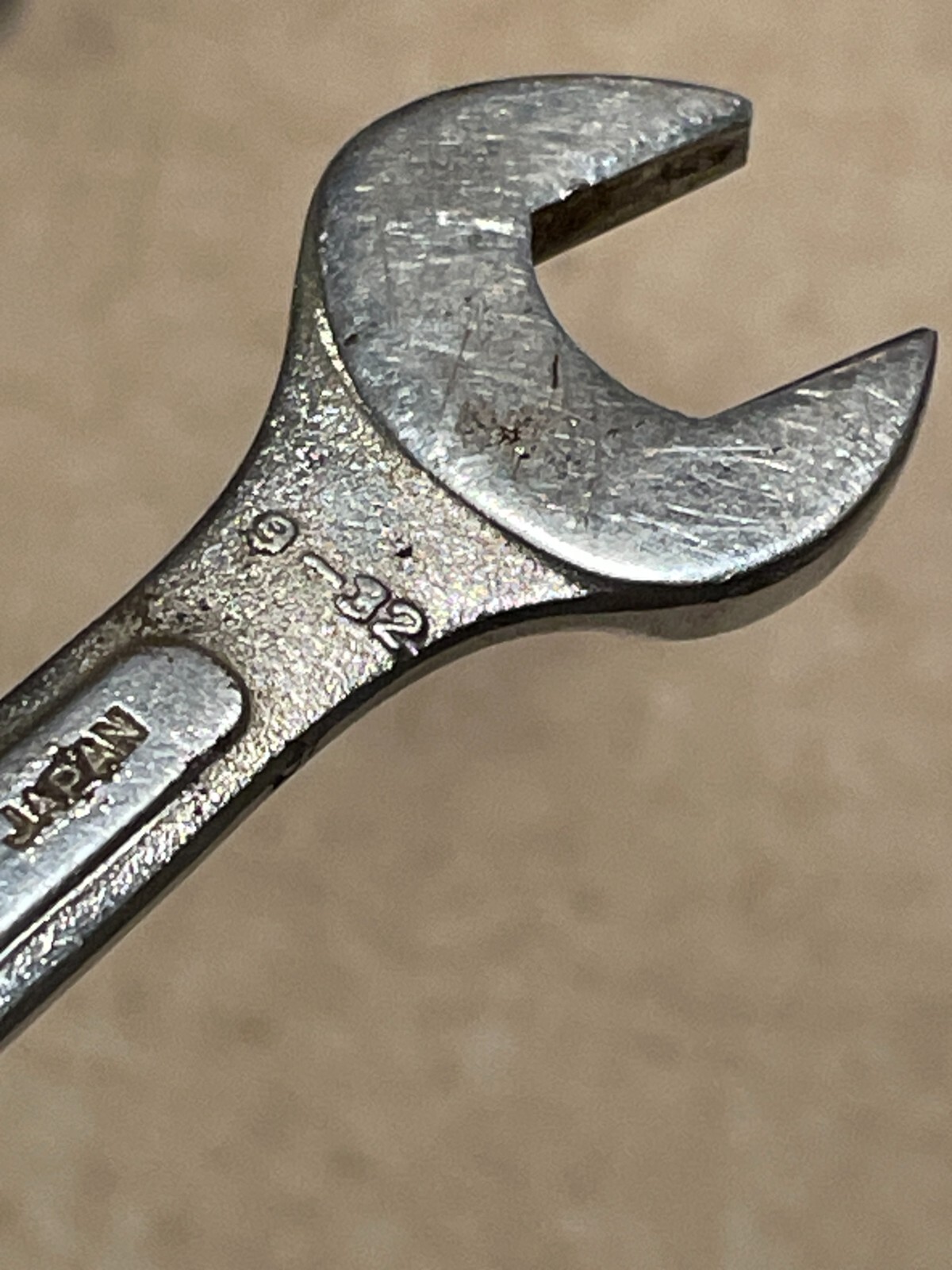 VTG ETC – Industrial Wrench 3/8 7/16 chrome molybdenum forged japan