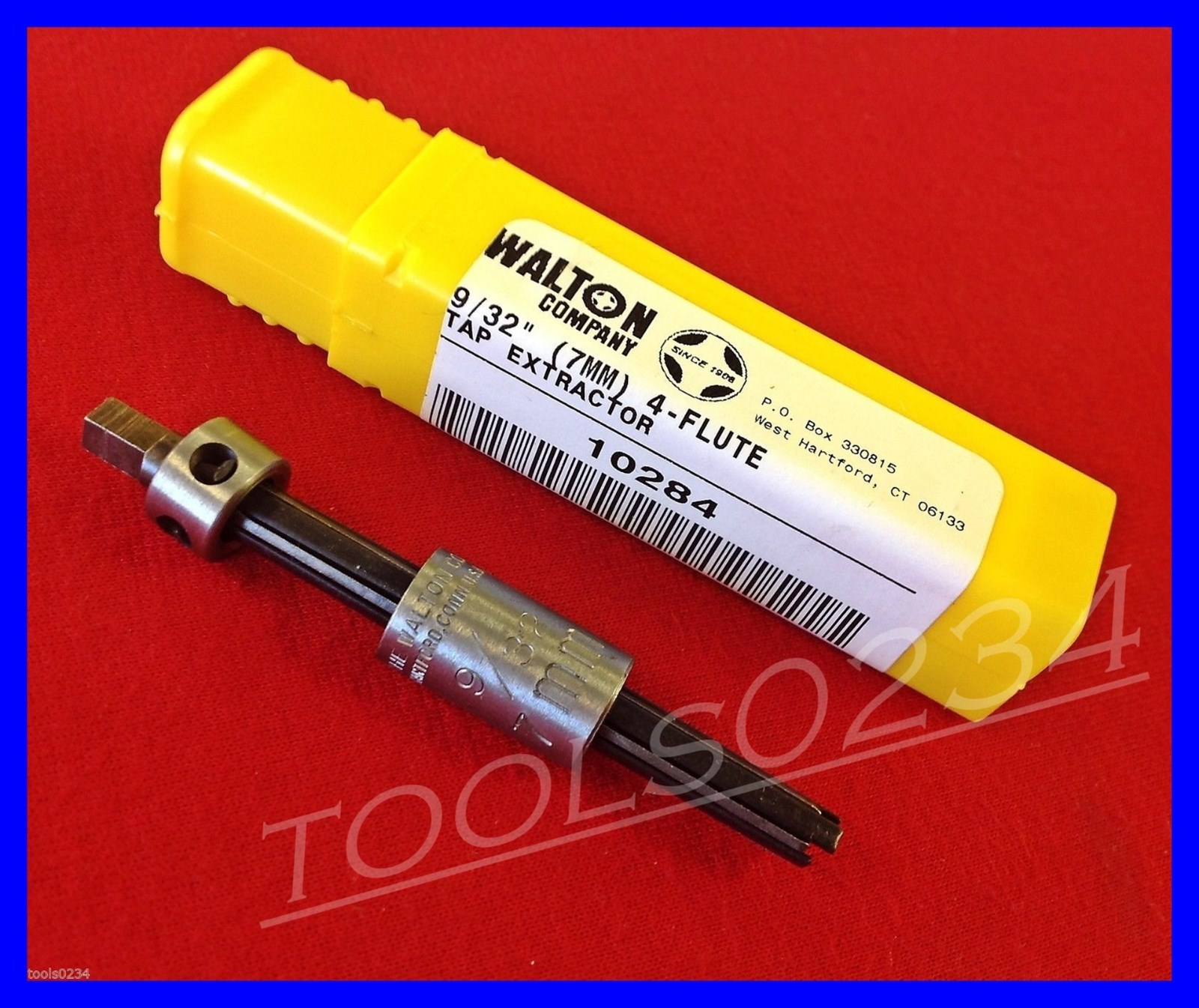 9/32″ 7mm Walton 10284 Tap Extractor 4 Flute USA