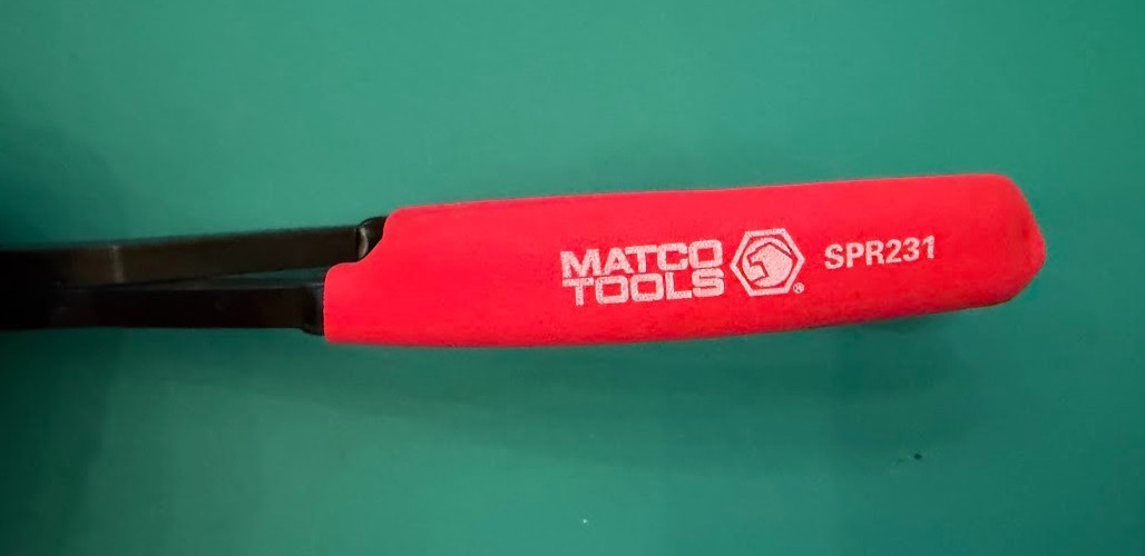 Matco Tools SPR231 PUSH PIN ANGLED REMOVAL PLIERS (New)