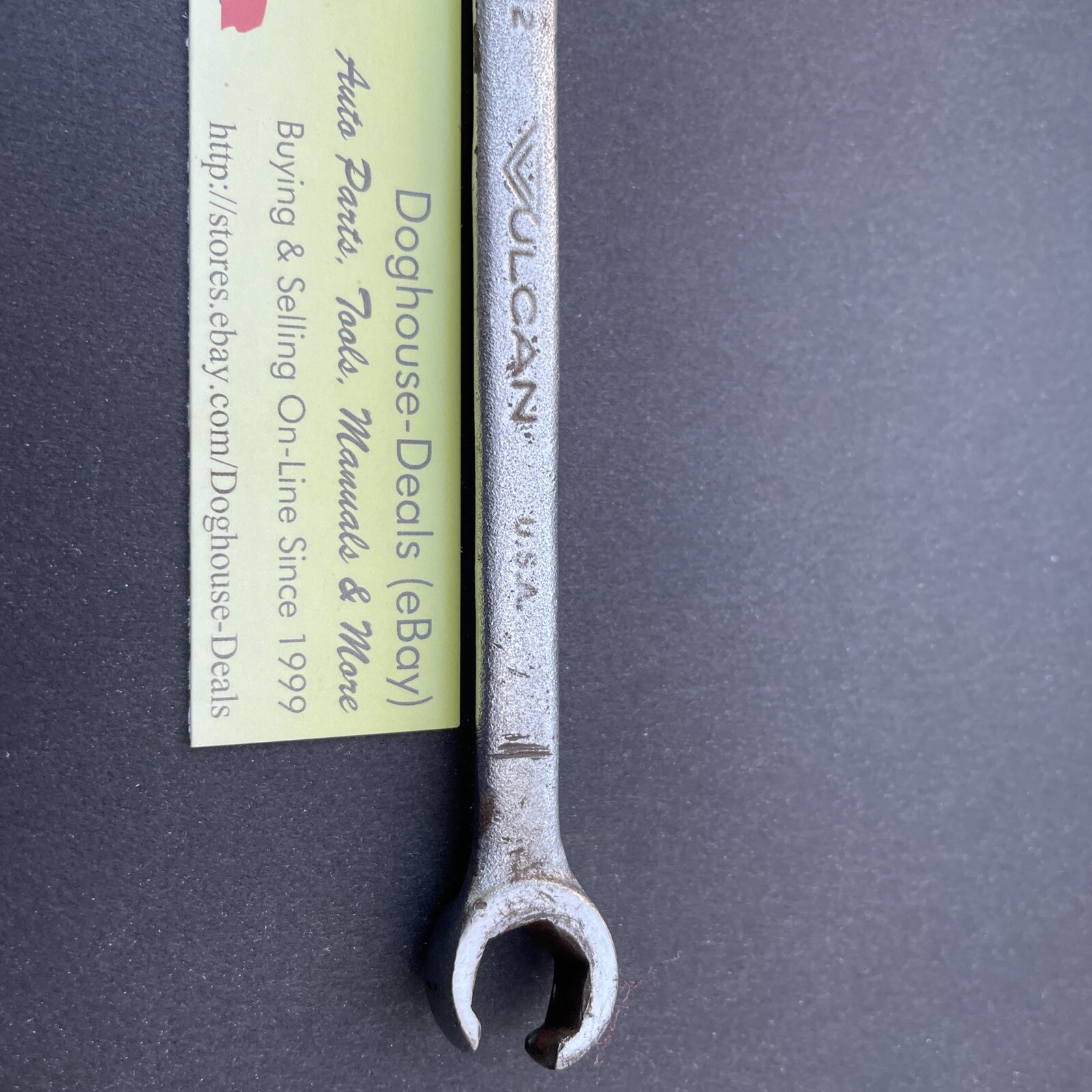 3/8″ Vulcan Flare Nut Open End Combination Wrench, 1312, 5.5″, Free US Ship