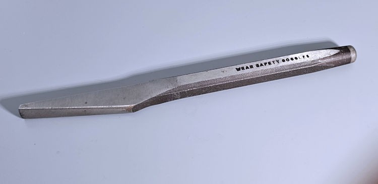 Snap-on Tools 6″ Cape Chisel PPC 12 USA