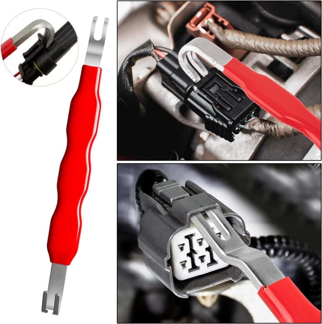 4Pc Electrical Disconnect Pliers For Car Connector Separator Automotive Tool=*-