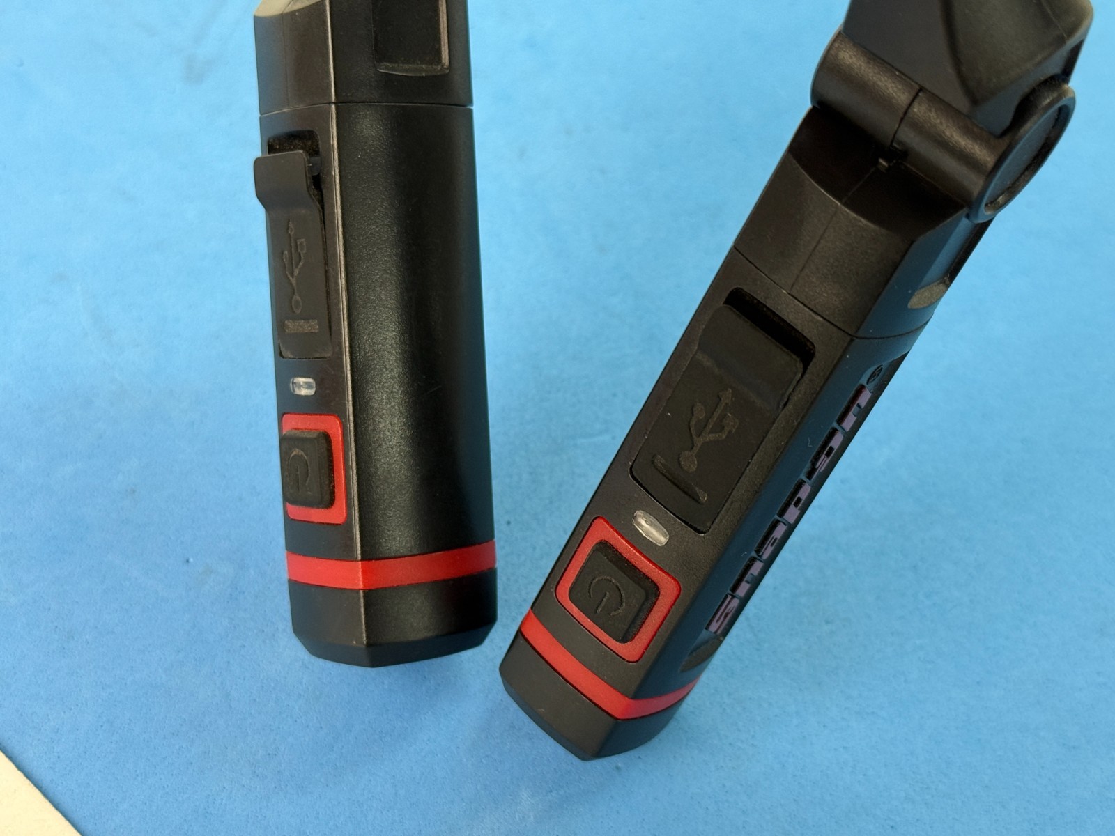 Snap on Neck Light Rechargeable LED Head Light Flashlight ECHDD012A RARE