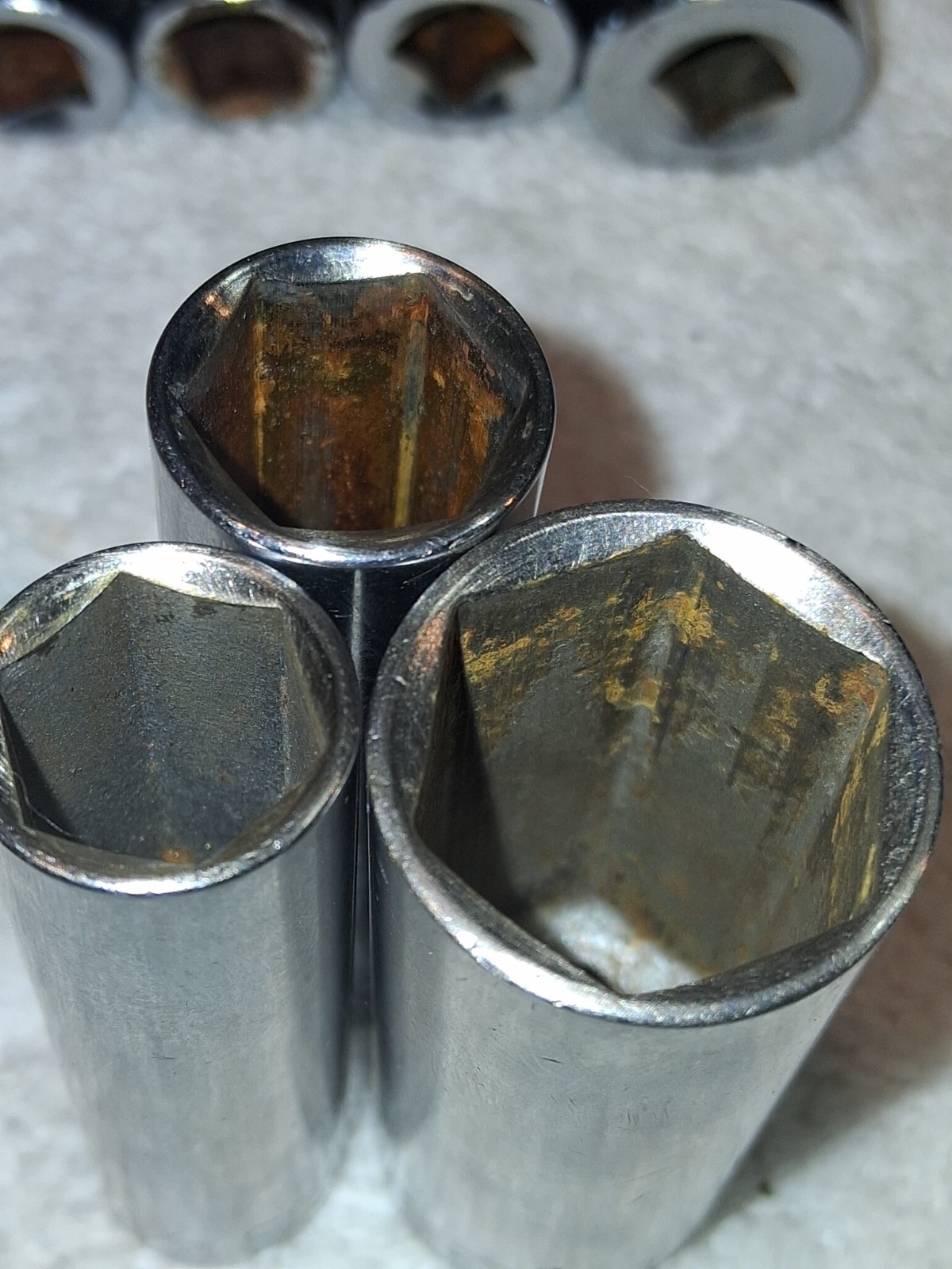 Craftsman, 3/8″ Drive, 6 Point, Deep Socket. Multiple Sizes. Just Ask, See Pics.