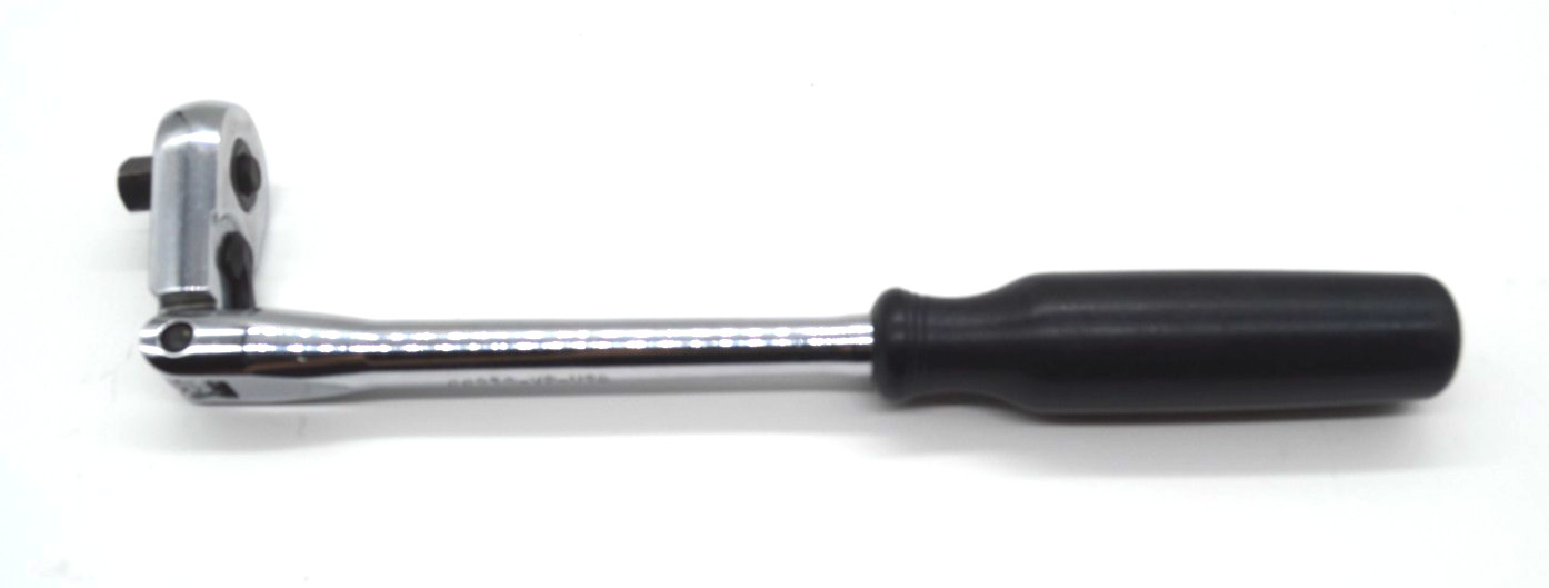 NOS SEARS Craftsman 12″ Flex Head Ratchet 3/8″ Drive Black Handle 44836-KAA-USA
