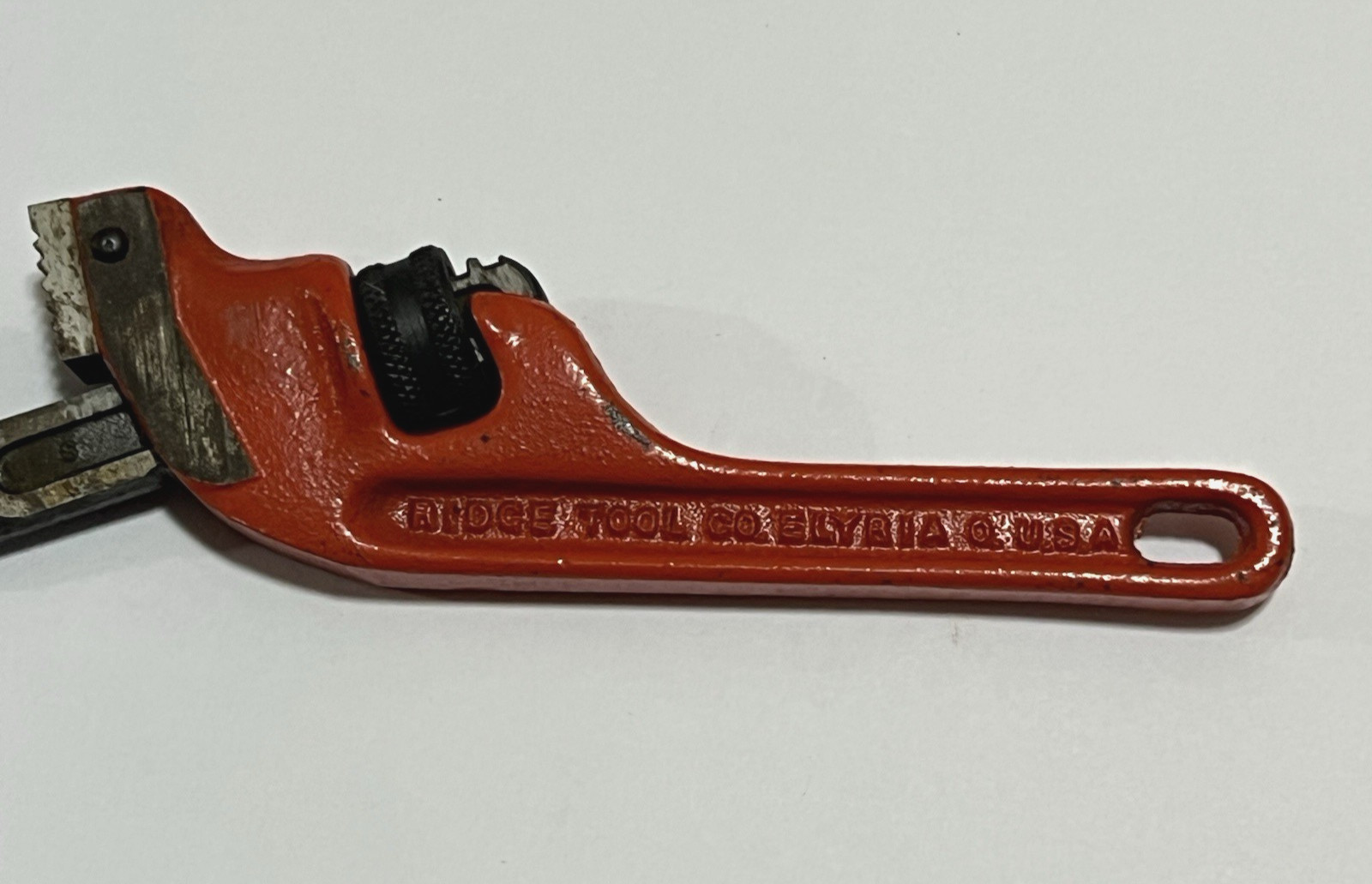 RIDGID E6 Ridge Tool Co 6″ Heavy Duty End Pipe Wrench USA NICE