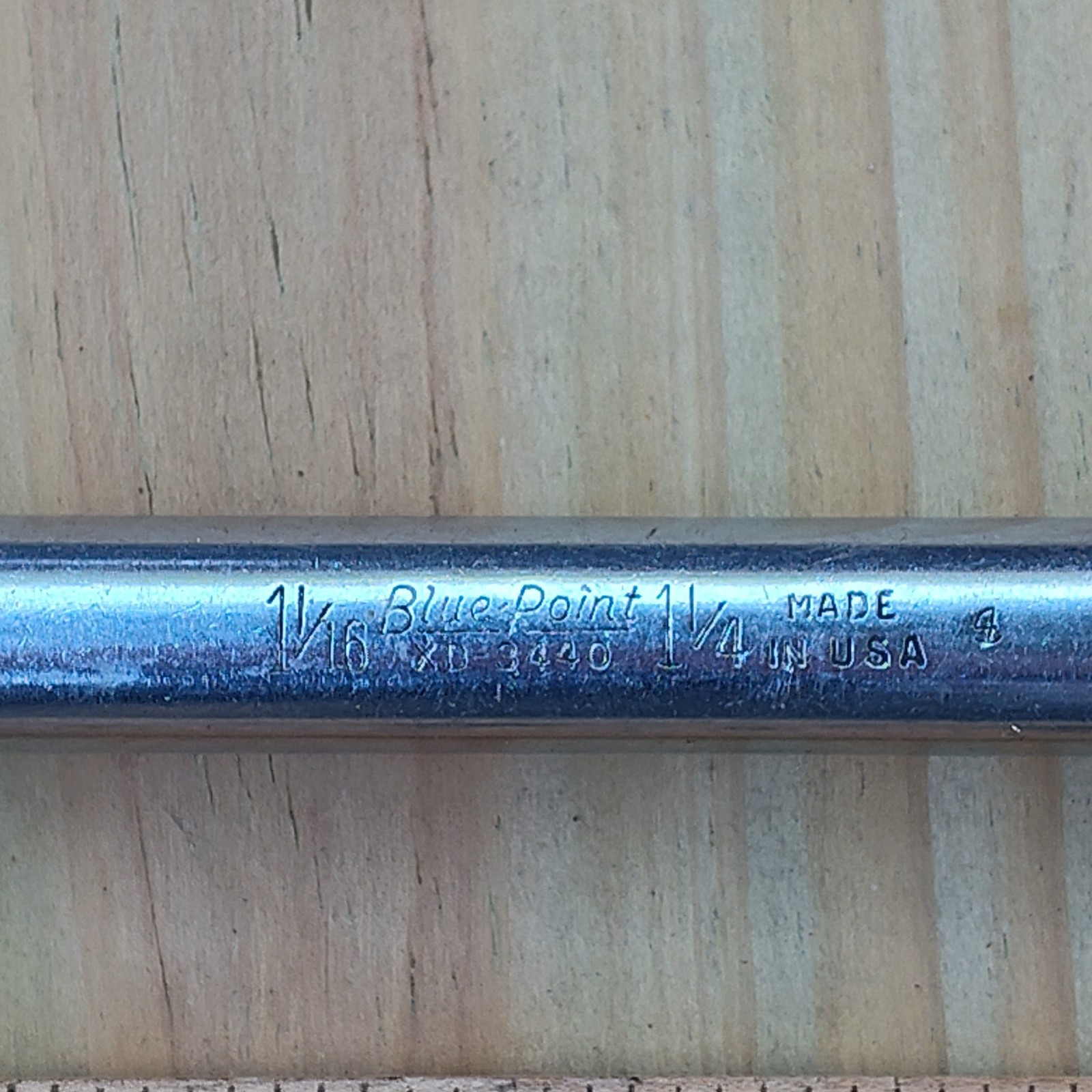 Blue Point XD-3440 12 Point Deep Box End Offset Wrench 1- 1/16 & 1- 1/4 USA