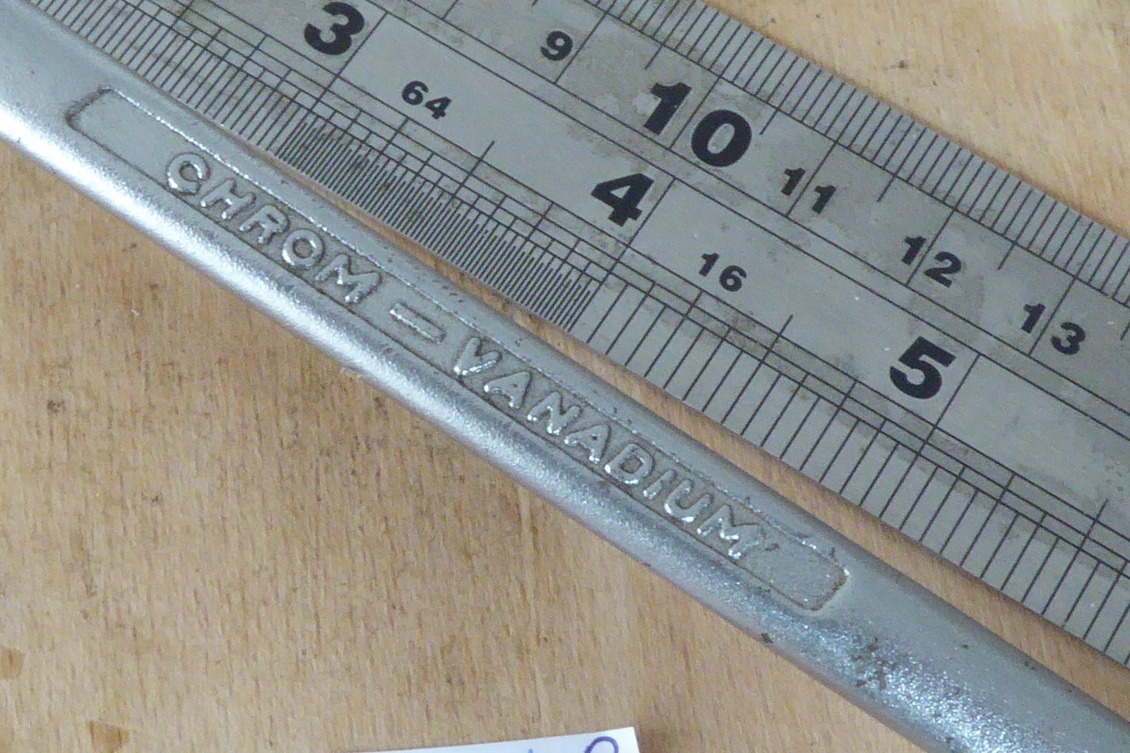 ELORA 110 8 X 9mm cranked ring spanner made in West Germany