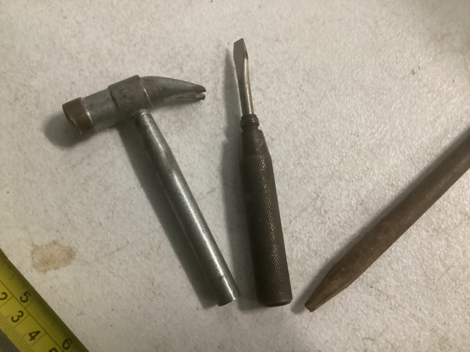 Vintage Mixed Tool Lot Wrenches Hammer Pliers – Cornwell USA – Old Primitive