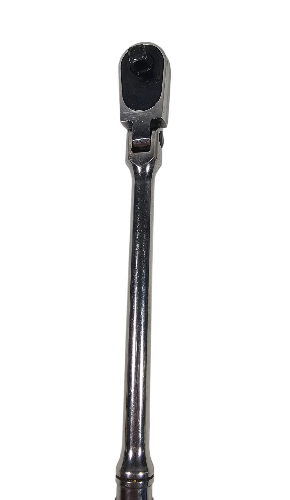 VTG Snap On Tools USA 3/8″ Drive 11.5 Long Handle Flex Head Chrome Ratchet FLF96
