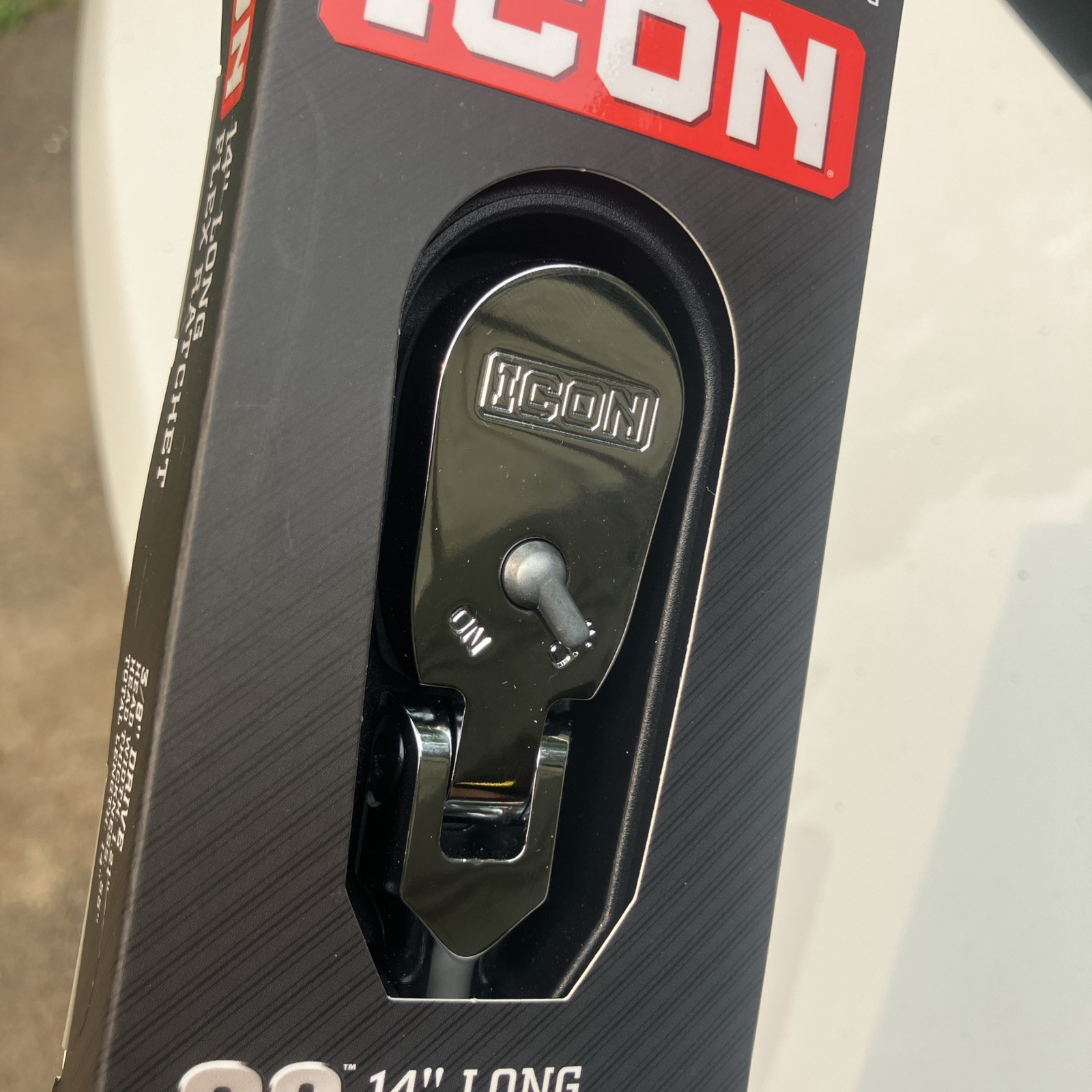 ICON (70448) G2 14″ Flex Ratchet (3/8″ Drive) R2LFG – NEW
