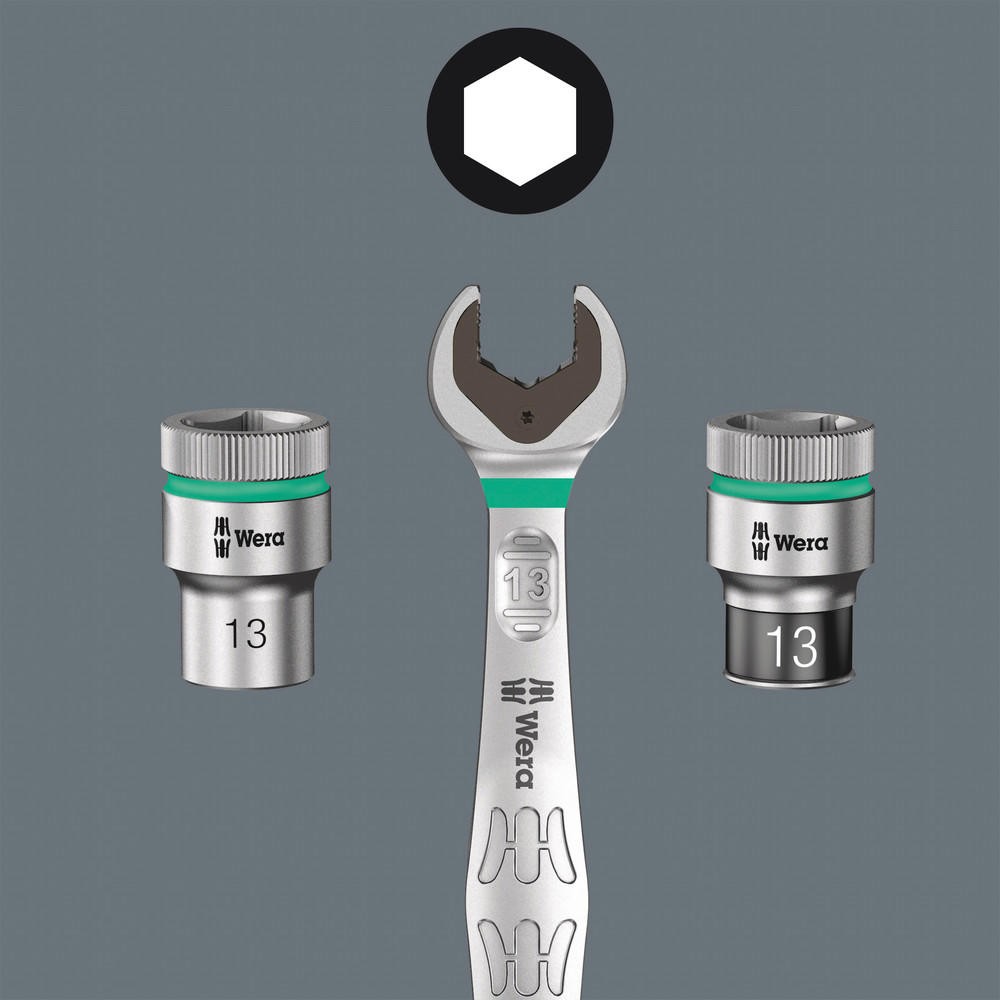 Wera 8740C HF Zyklop 1/2″ Drive Hexagon Socket Bit Metric 19mm