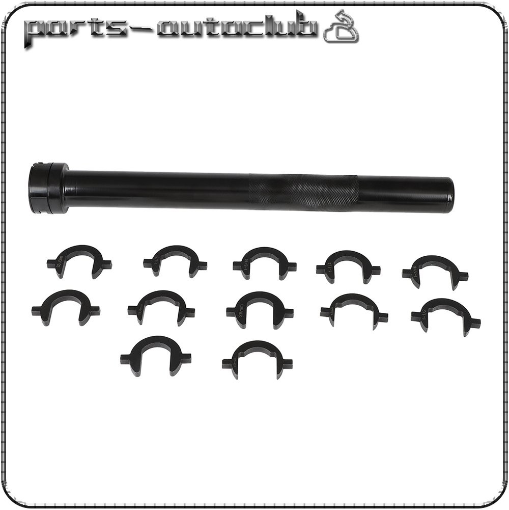 Inner Tie Rod Removal Tool Kit Mechanic Tool Set with 12 Crowfoot Adapters