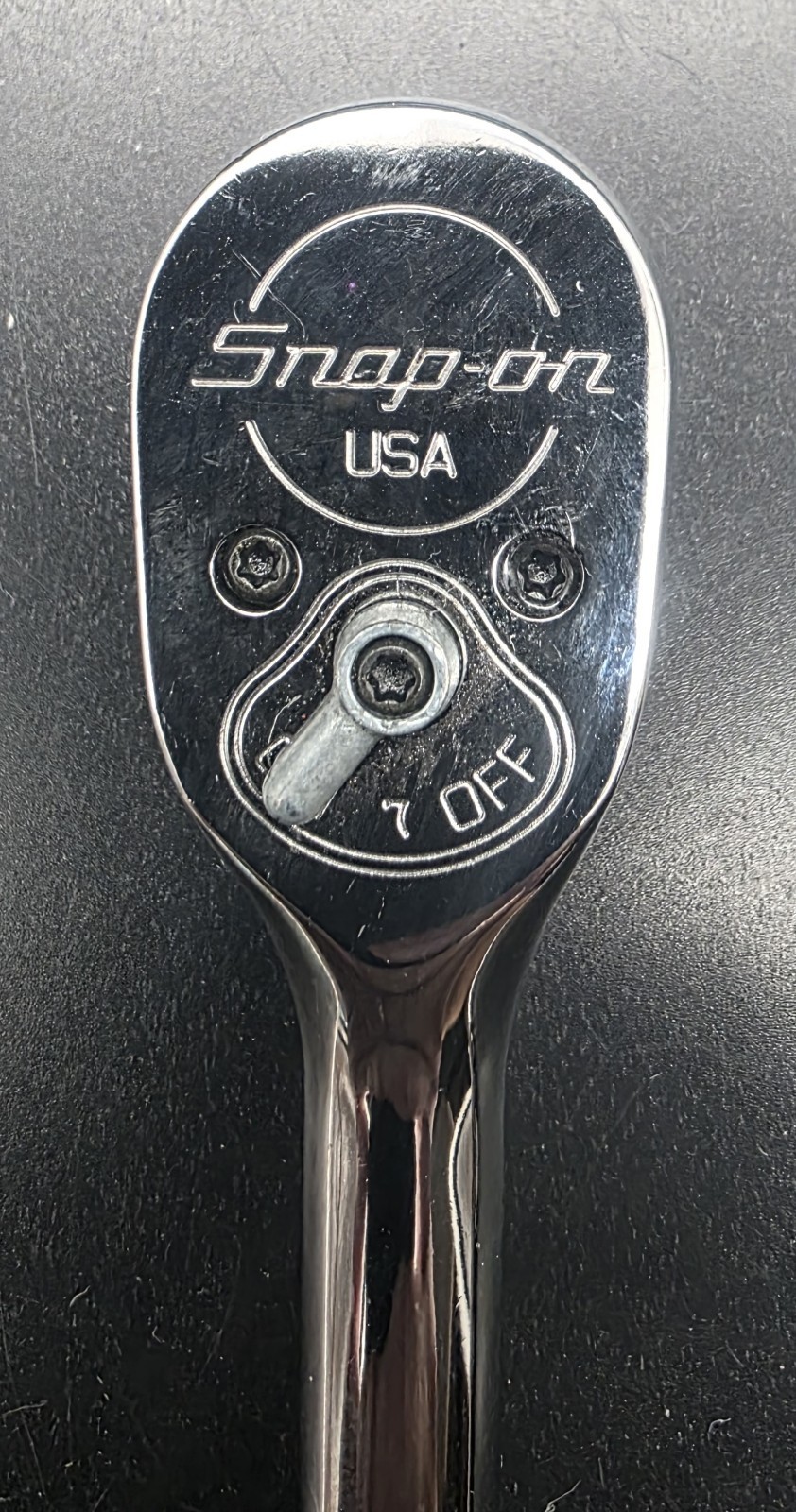 Snap-on F80 3/8″ Drive Dual 80 Technology Ratchet USA Quick Release Chrome