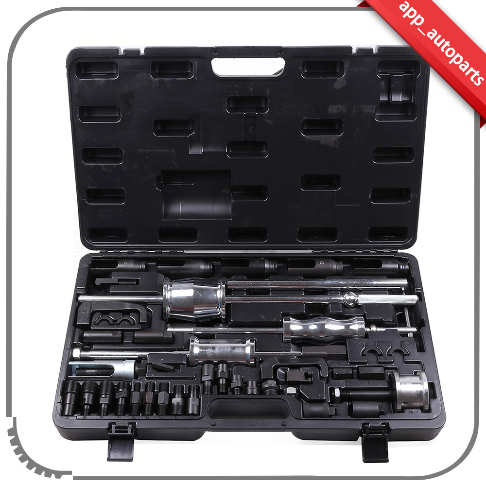 40PIECE DIESEL COMMON RAIL INJECTOR PULLER SET REMOVER MASTER INJECTION TOOL KIT