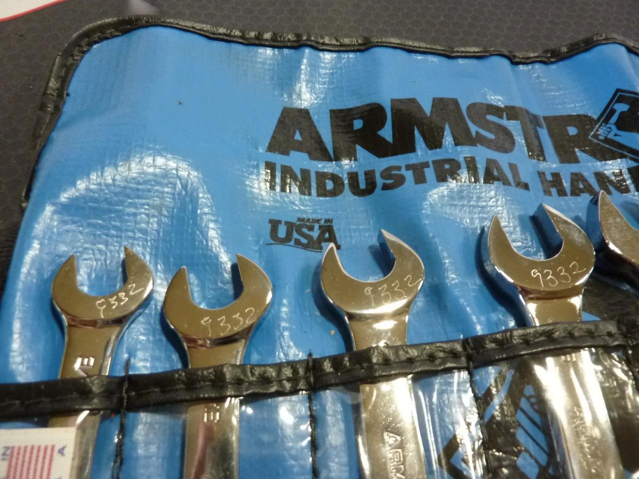 ARMSTRONG USA 7 PC. SAE STUBBY SHORT COMBO WRENCH SET 3/8″-3/4″ – FREE SHIP