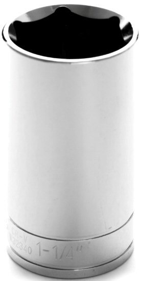 Wilmar W32340 Performance Tool 1/2 In. Drive 1-1/4″ Deep Well 6 Point Socket